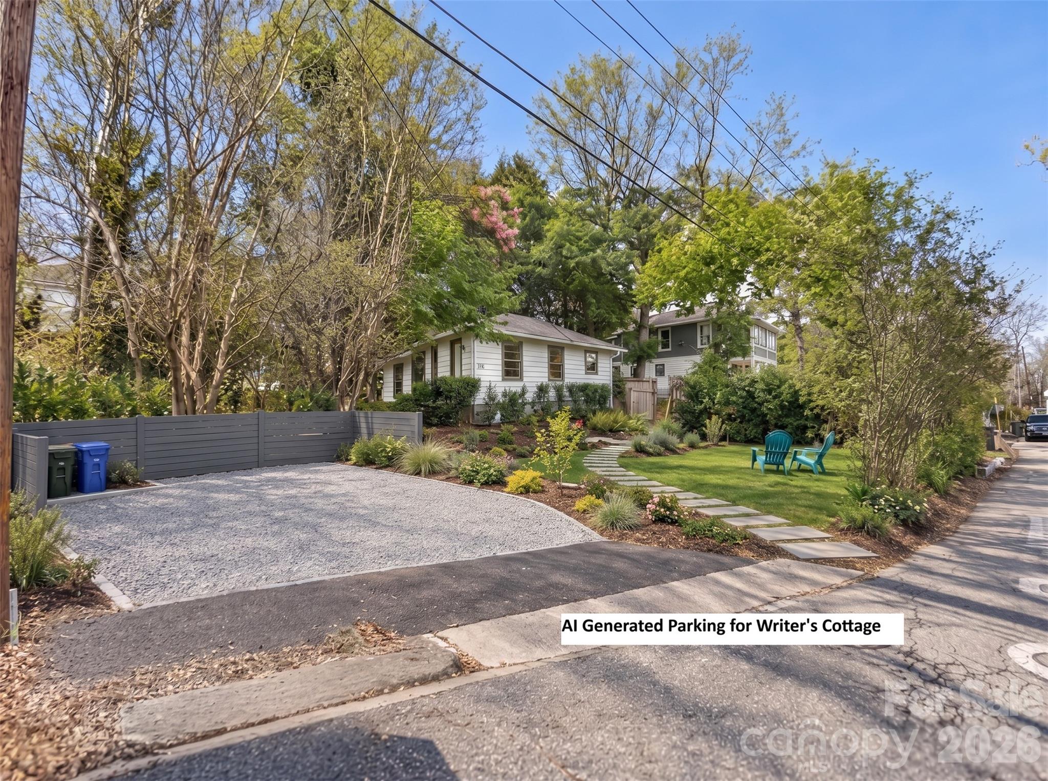 AI-Generated Parking for Writer's Cottage 111 Stewart Street - 111-113 Stewart Street, Hendersonville