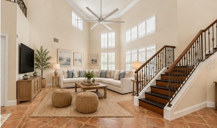 Virtually staged - 6 MONTERREY DR, PALM COAST