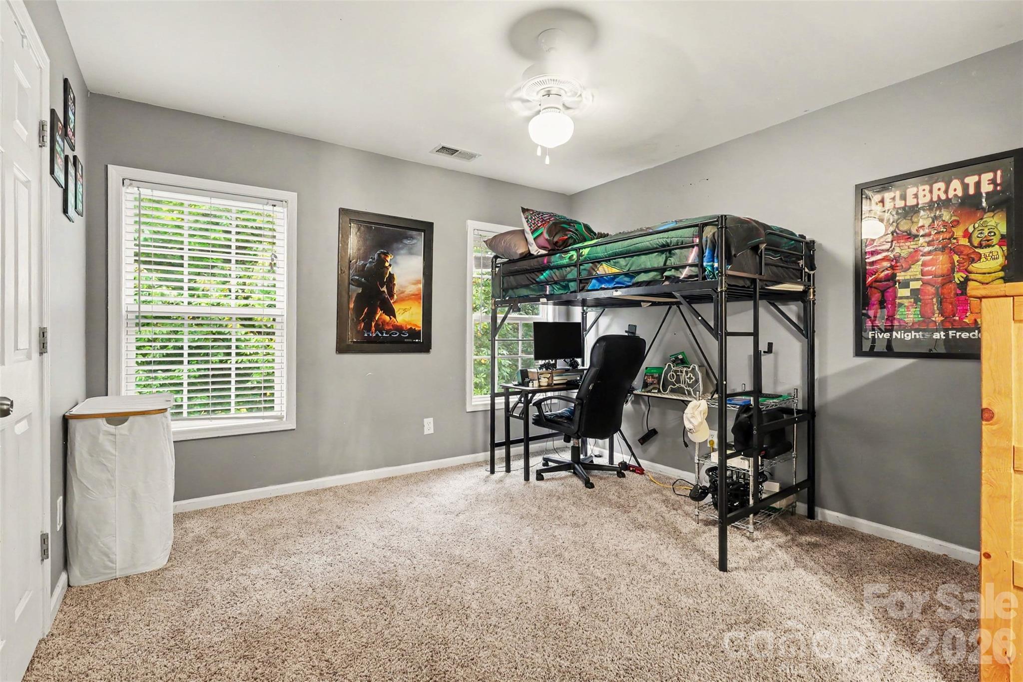 Bedroom - Upper Floor - 5221 Turkey Oak Drive, Mint Hill