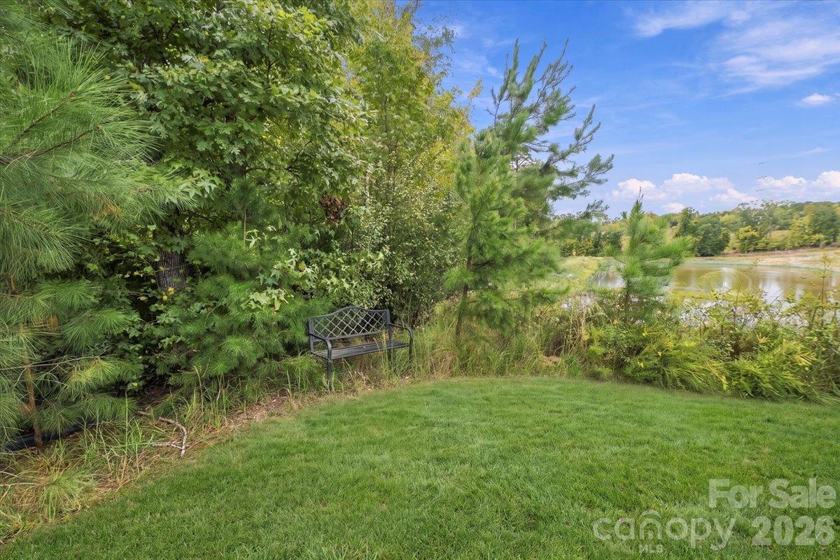 Private backyard. - 7722 Porrera Street, Charlotte