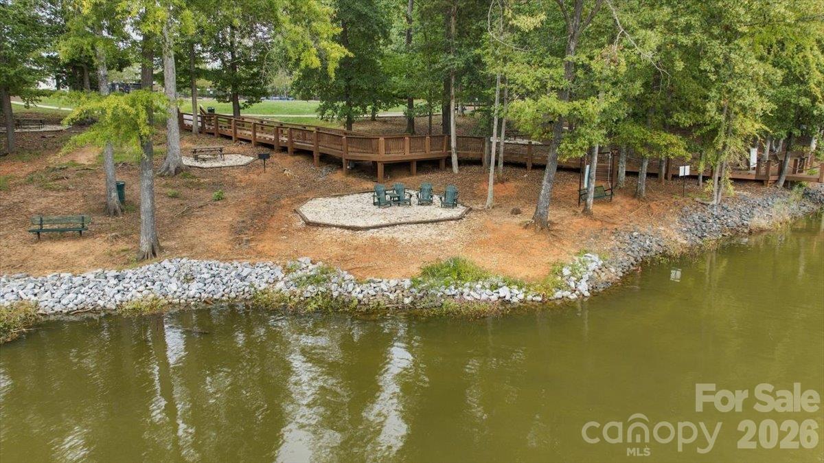 Community beach with a meandering walkway! - 7722 Porrera Street, Charlotte
