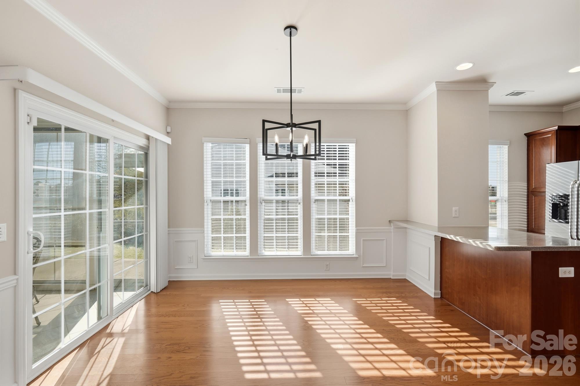 Dining Area opens to 3-Season Room - 2047 Sweetleaf Drive, Indian Land