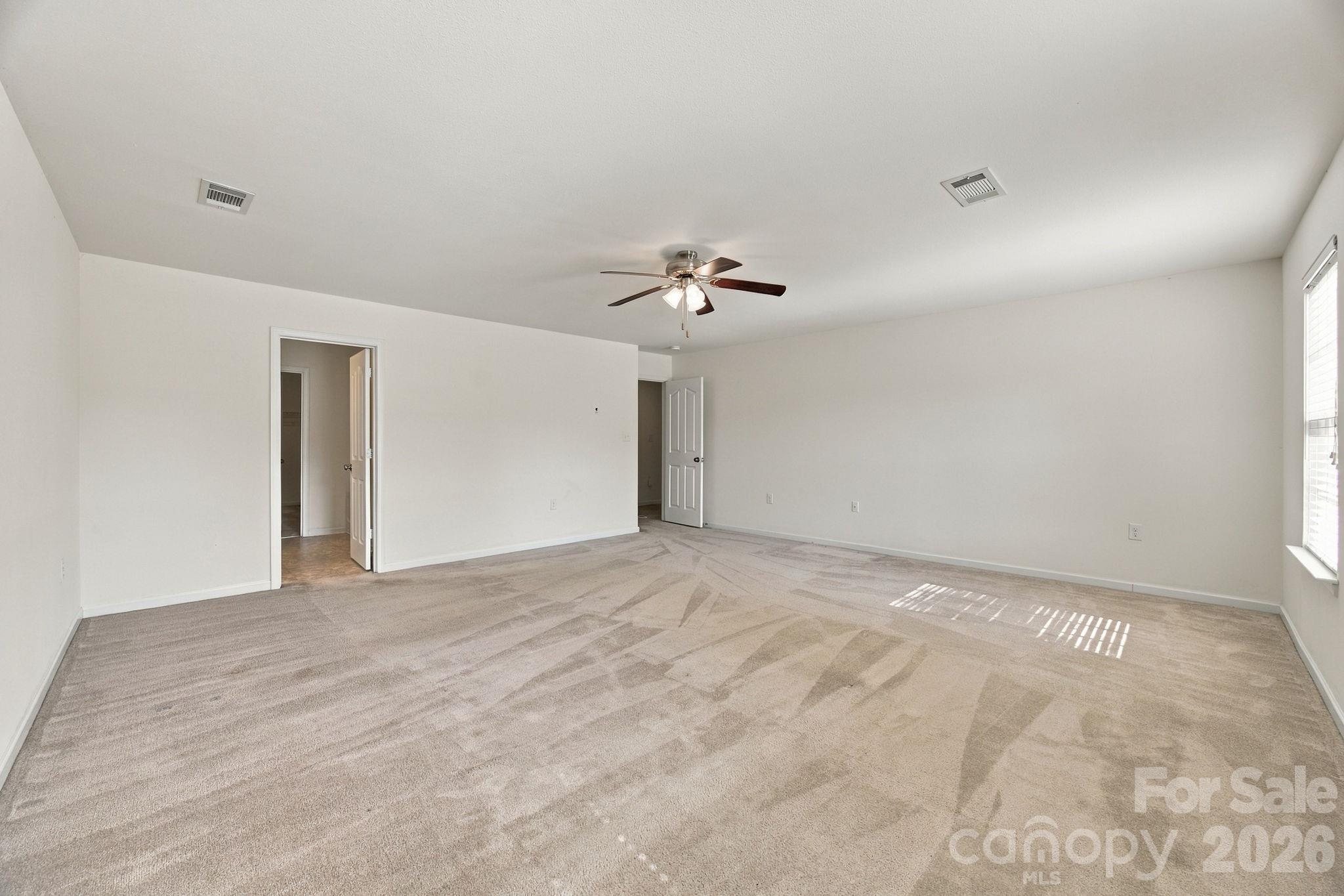 Another view of primary bedroom - 11604 Ragan Elizabeth Court, Charlotte