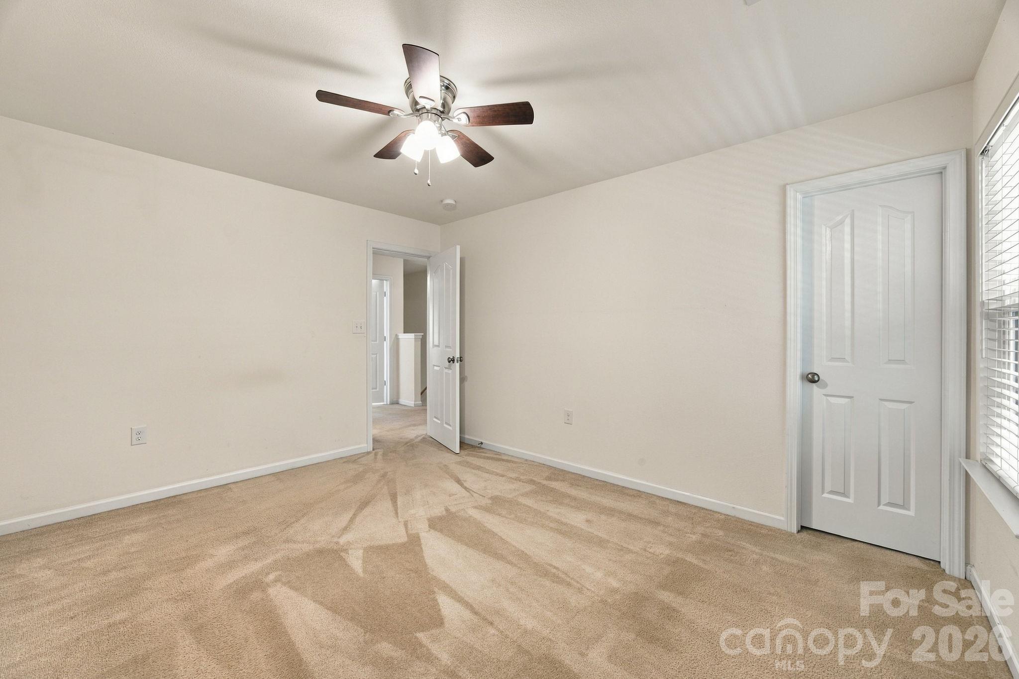 Bedroom 4  with a walk in closet - 11604 Ragan Elizabeth Court, Charlotte