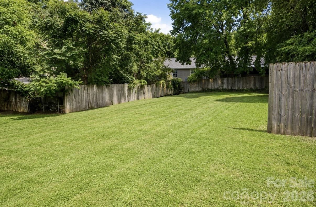 Backyard - 2108 Brantley Road, Kannapolis