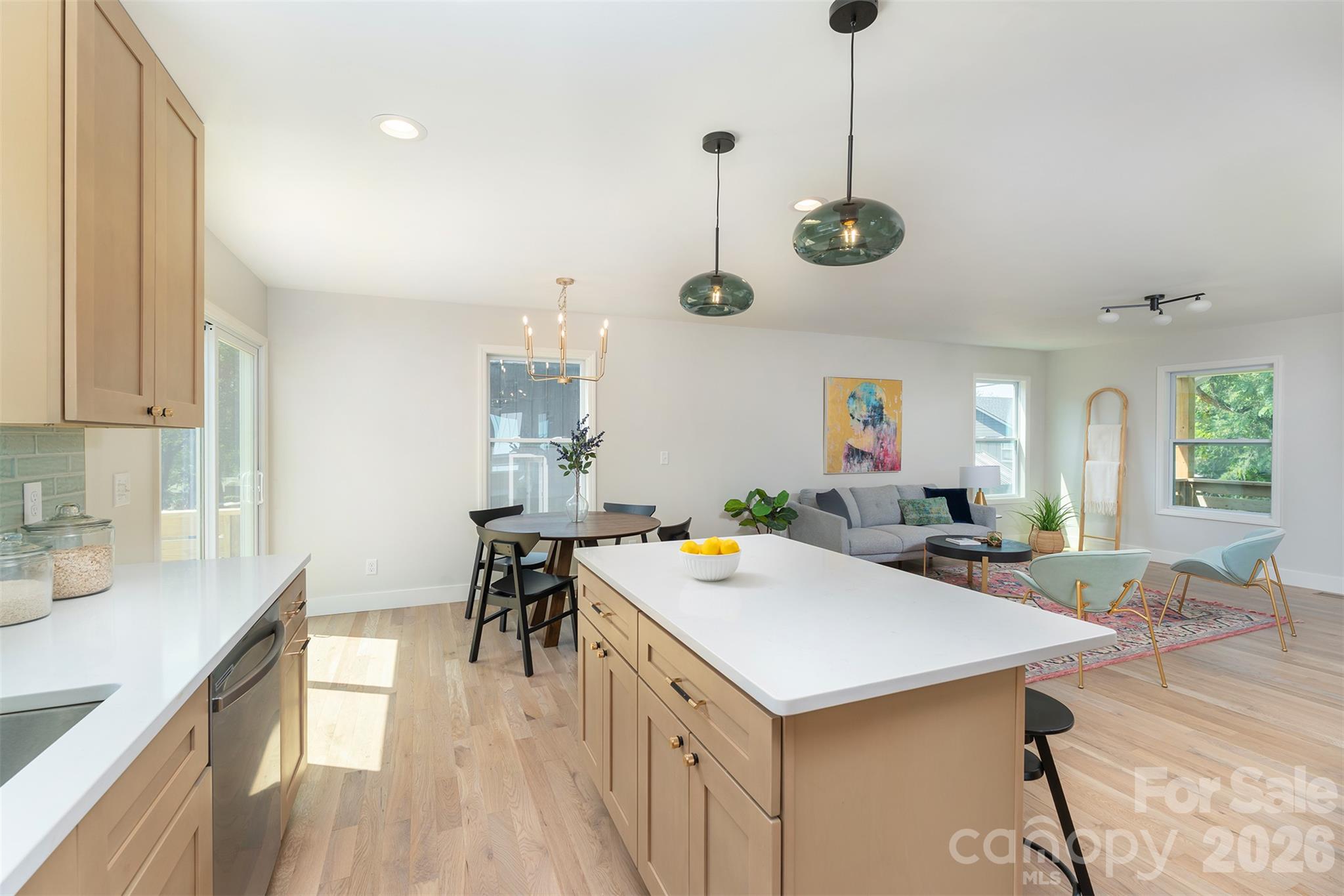 open floor plan - 12 Crestfield Avenue, Asheville