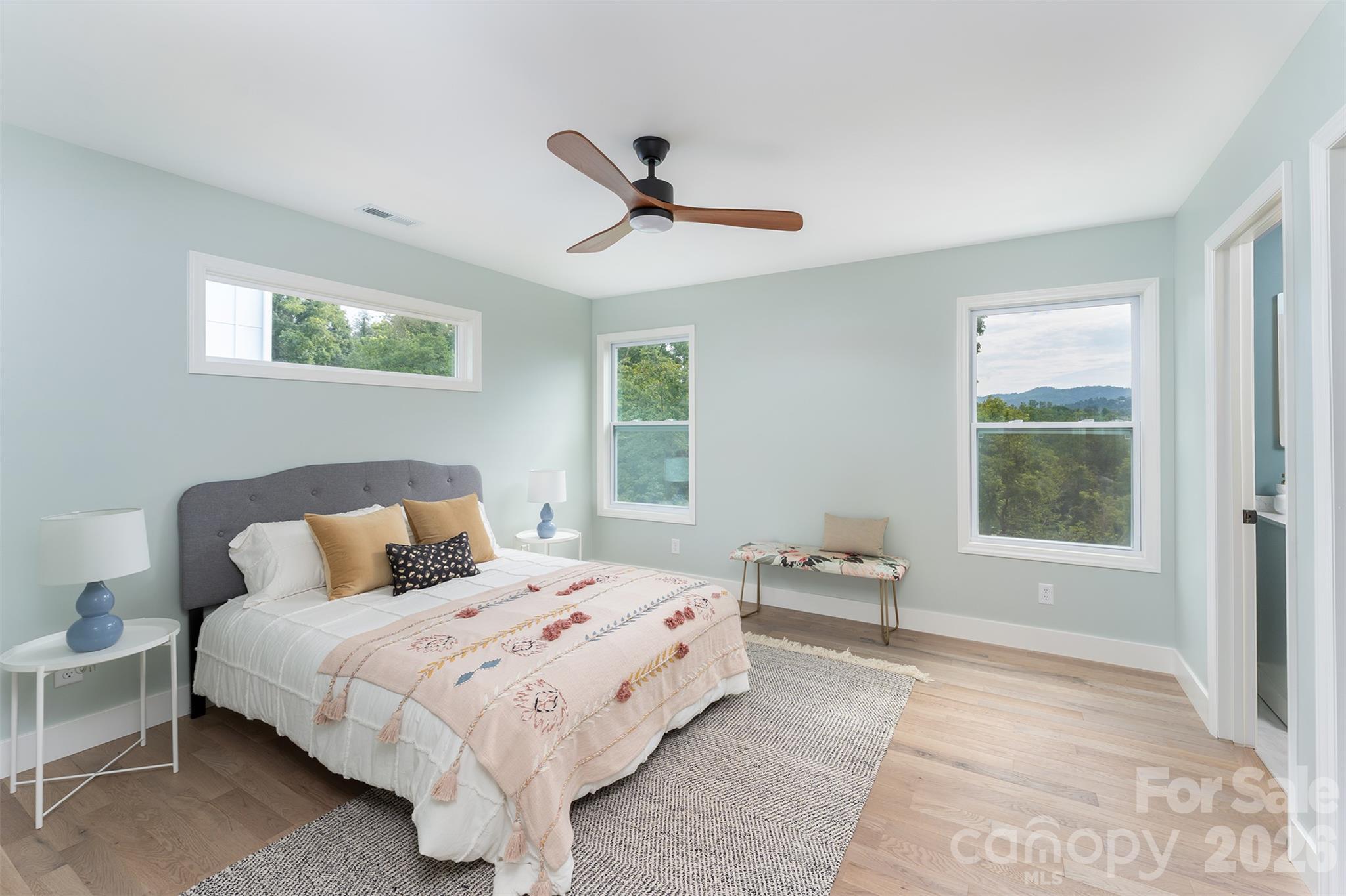 Primary bedroom - 12 Crestfield Avenue, Asheville