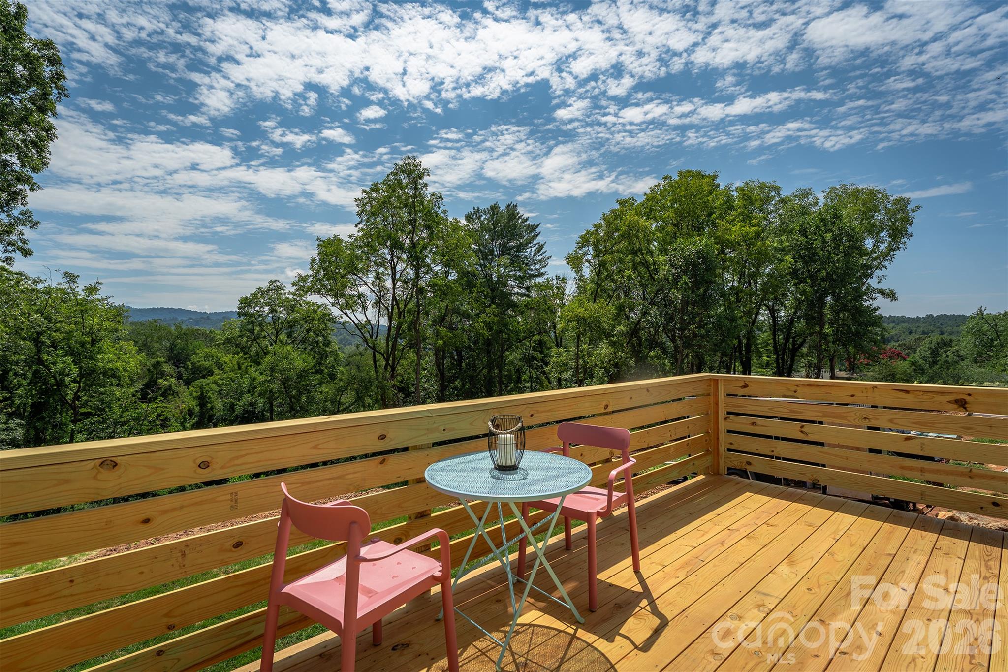 back deck - 12 Crestfield Avenue, Asheville