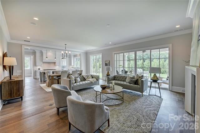 Great RoomCourtesy of Simonini Homes - 6510 Sharon Hills Road, Charlotte