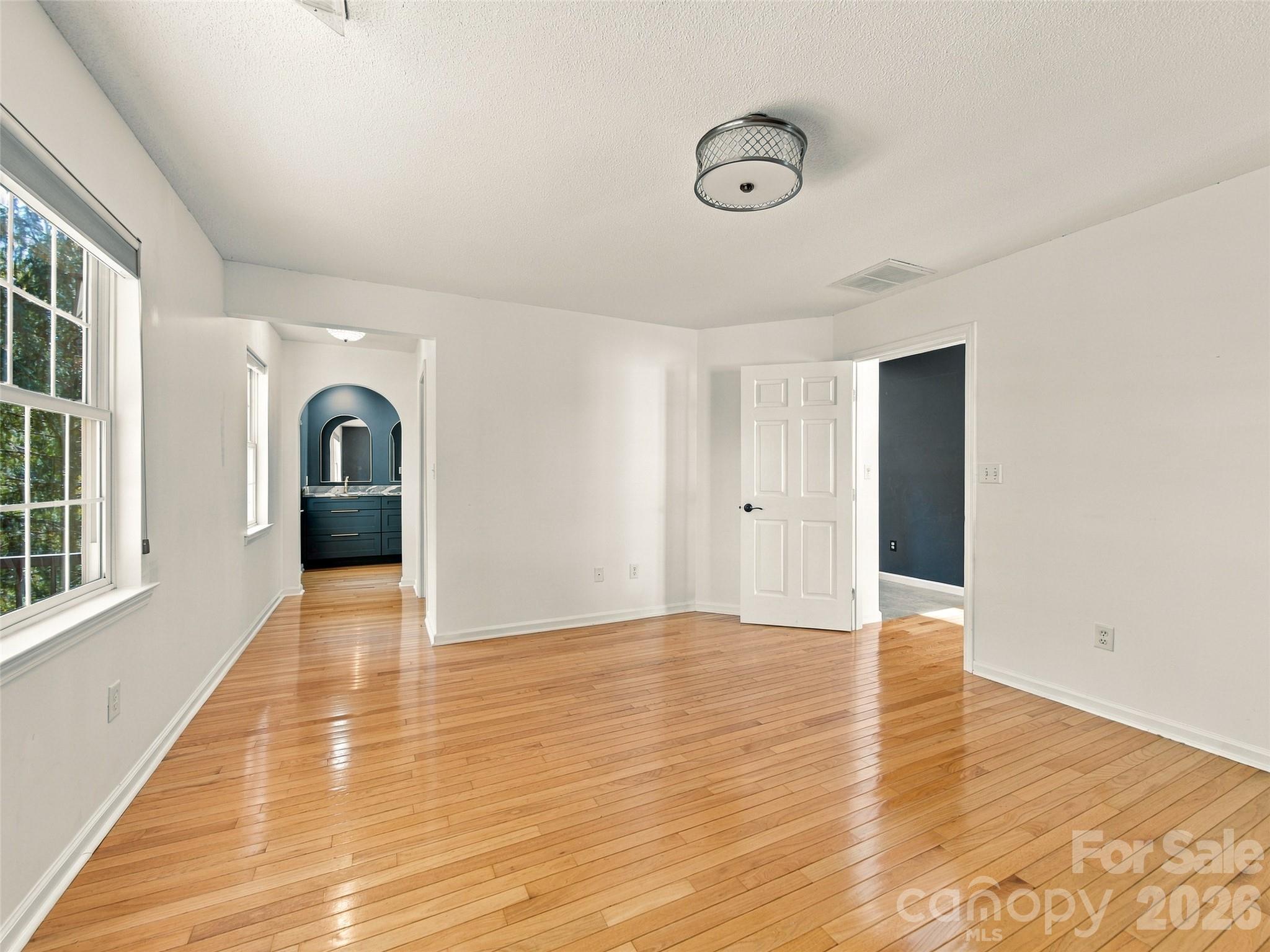 Looking into Hallway to walk-in closet and ensuite bathroom. - 317 Ewarts Hill Road, Hendersonville