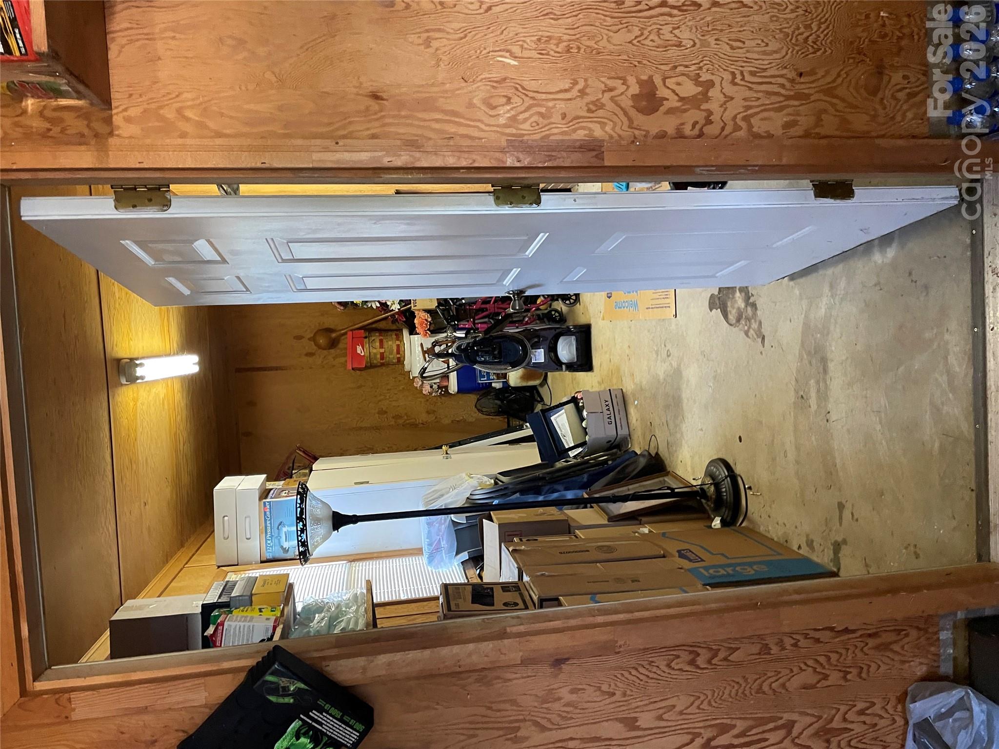 Storage space off the garage - 3512 Goodson Road, Maiden