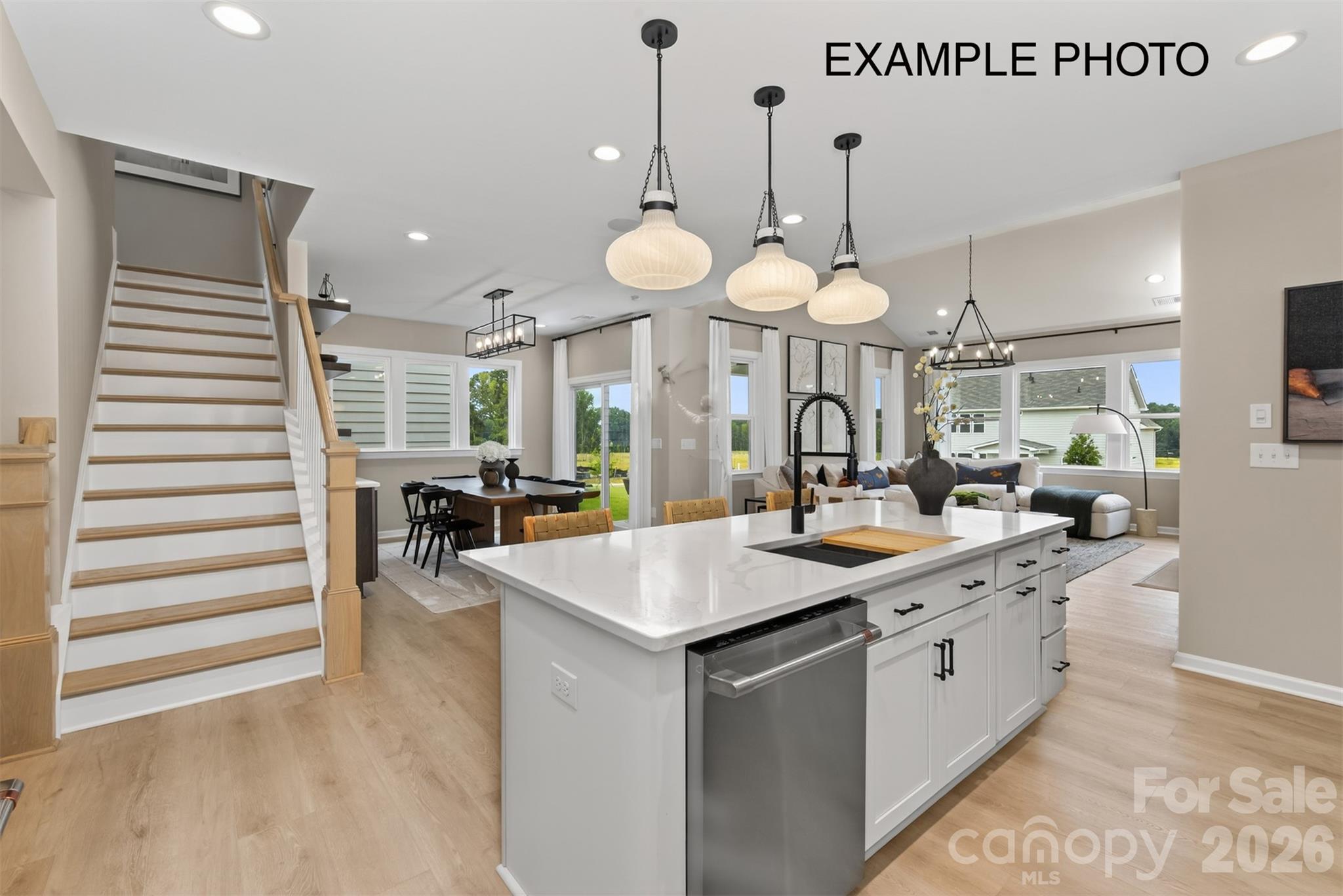 Example Photo - Kitchen/Morning Room/Family Room - 2028 Sabra Street, Gastonia