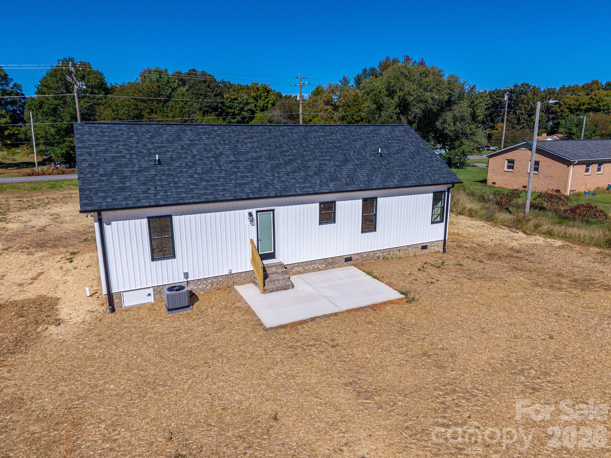 Rear View - 3532 Fallston Road, Shelby