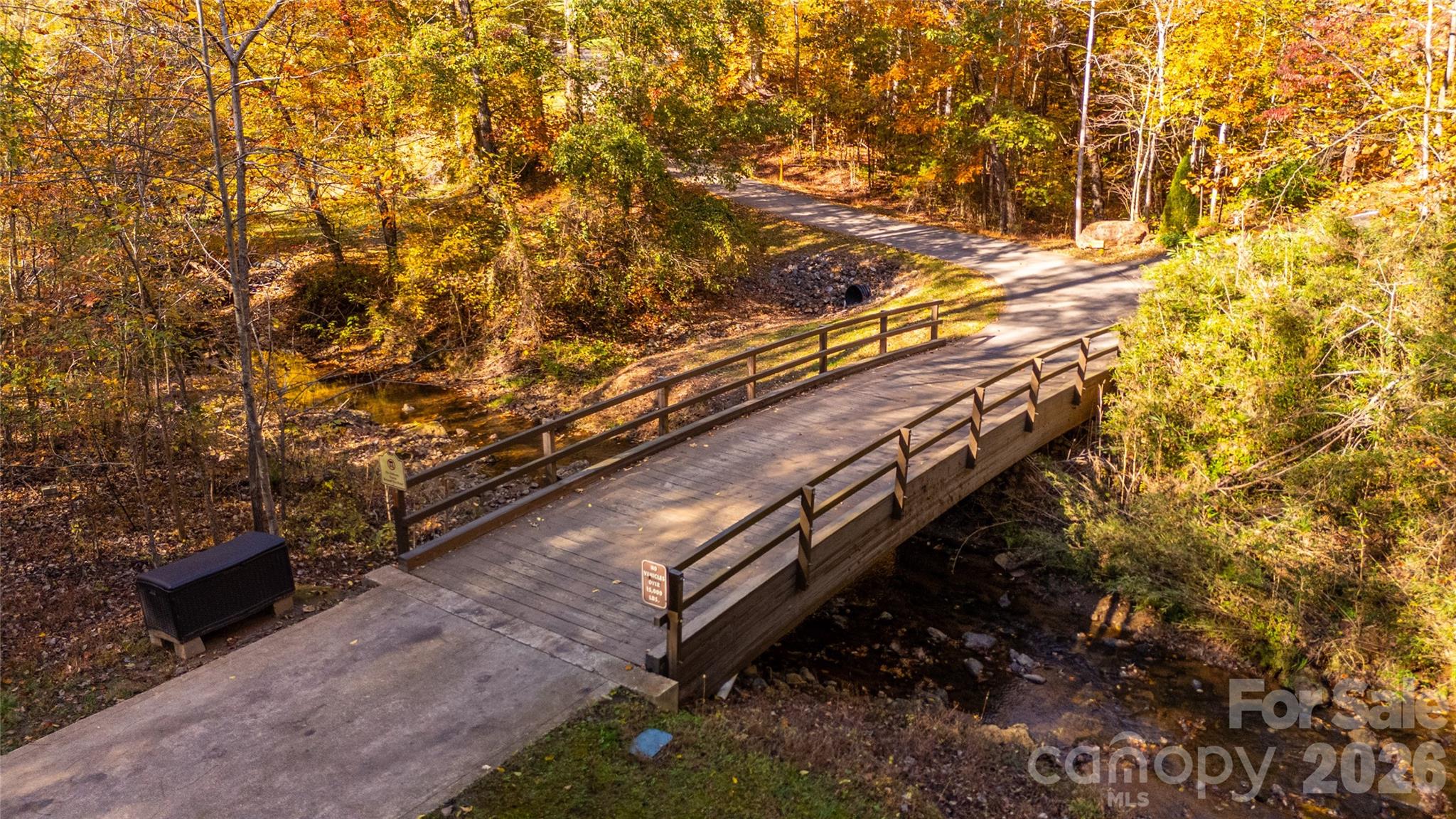 Bridge to property - 1427 Merrimont Avenue, Kings Mountain