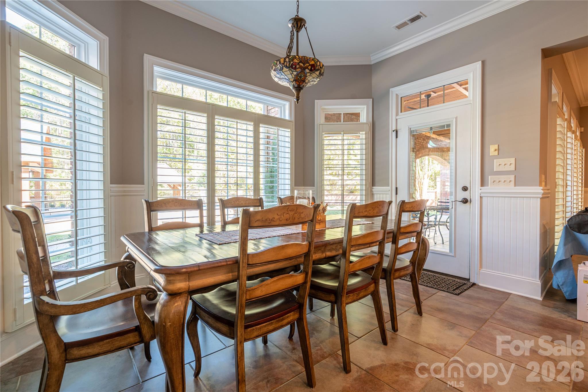 Dining in Basement - 1427 Merrimont Avenue, Kings Mountain