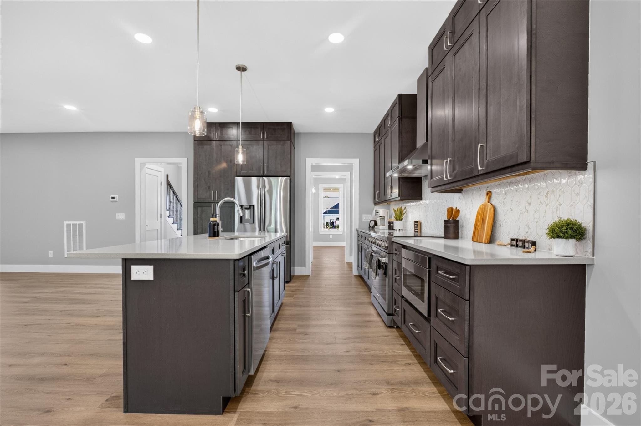 Lots of workspace for creating your favorite meals. - 160 Pumice Drive, Statesville