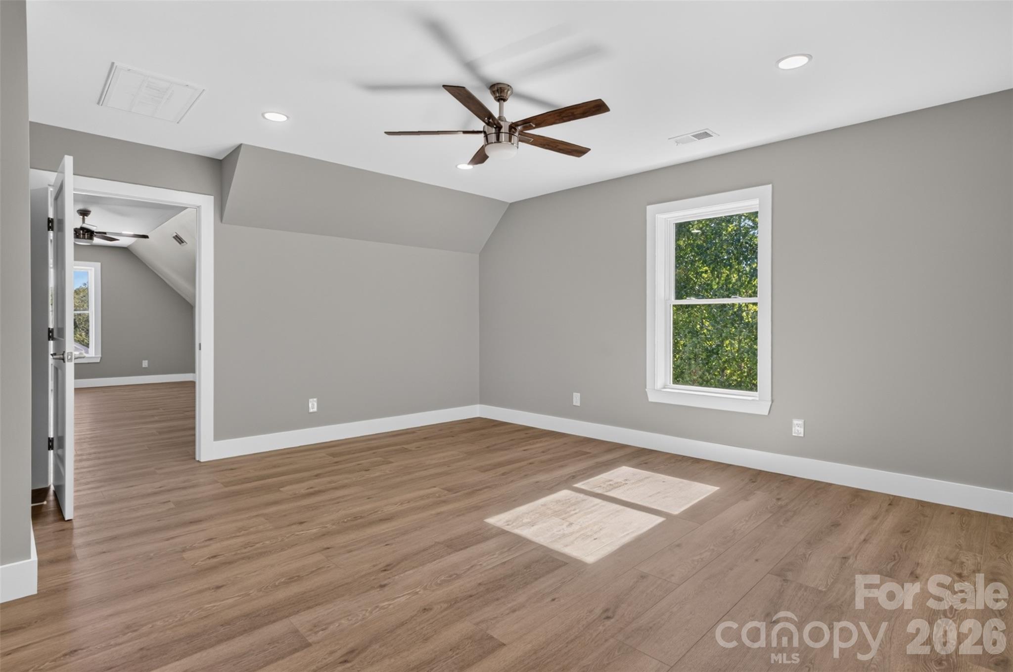 Game room/flex room connects to the bonus room over the garage. - 160 Pumice Drive, Statesville