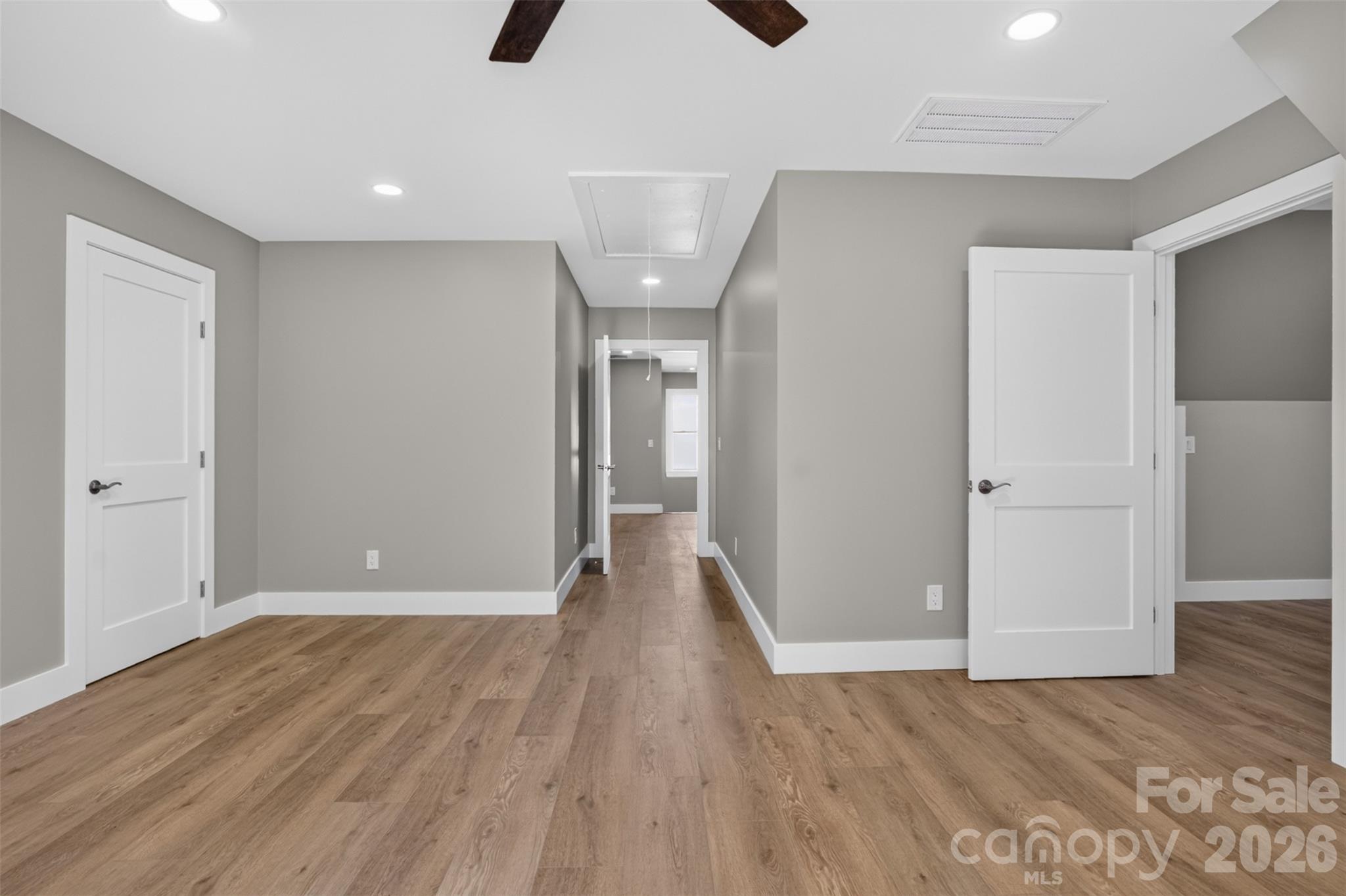 Game room/flex room with walk-in storage closet. - 160 Pumice Drive, Statesville