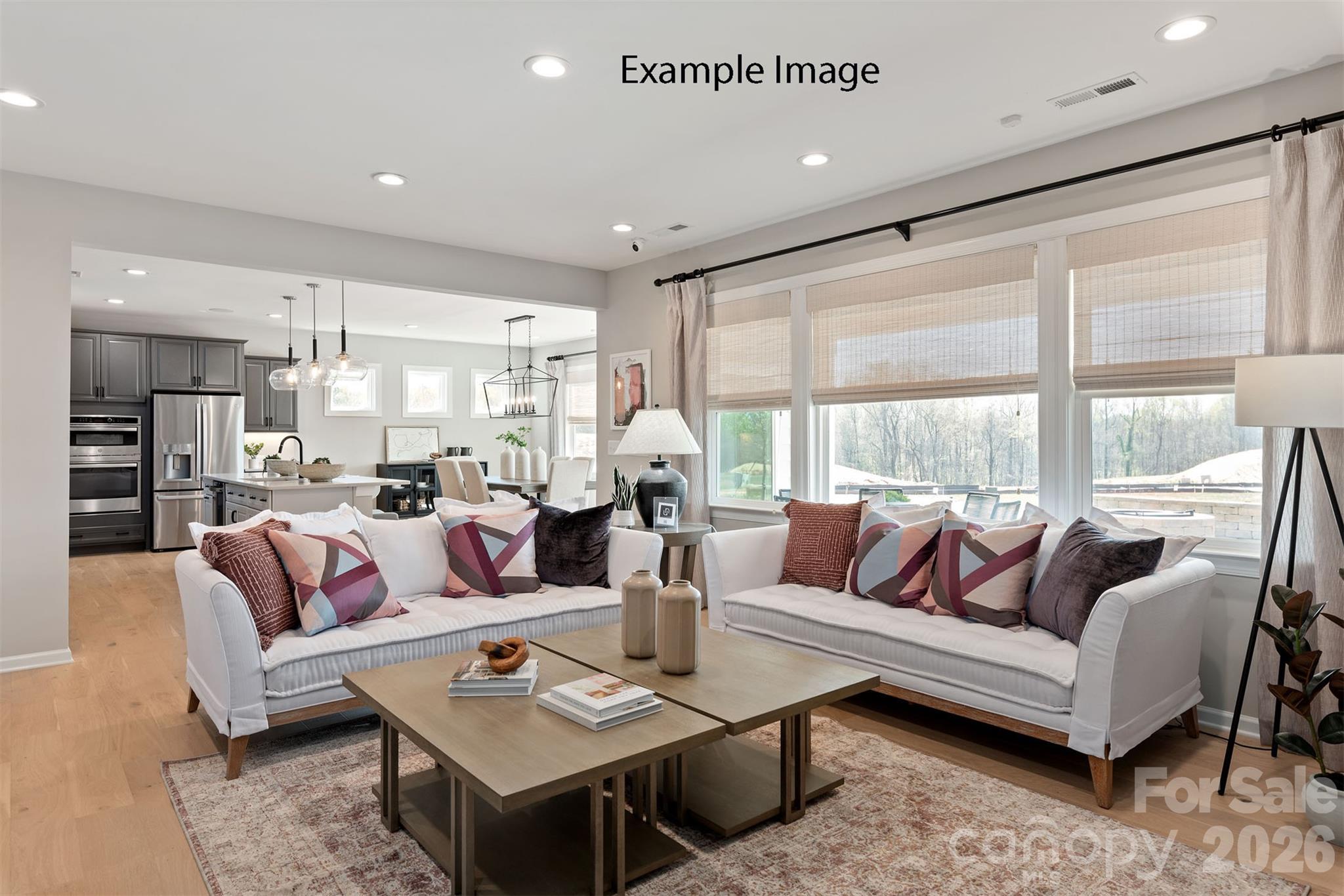 Example Photo - Family Room/Kitchen/Breakfast - 2149 Camber Drive, Gastonia