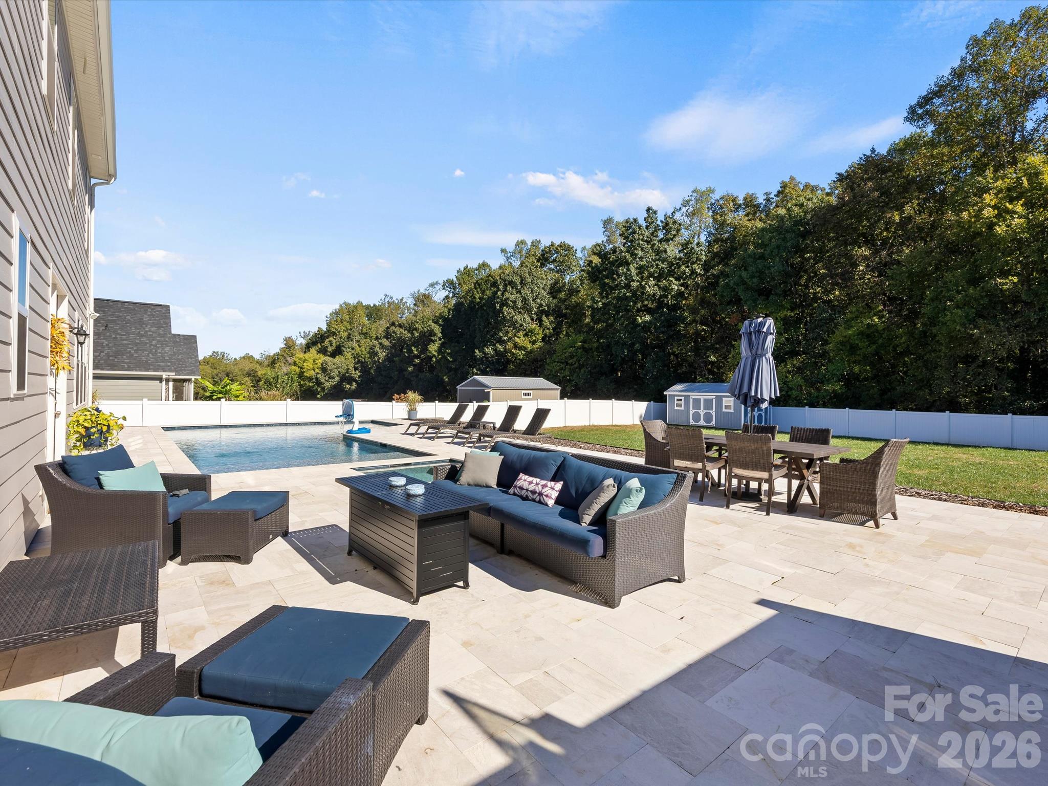 Entertaining areas packed into every corner of this back yard! - 1305 Coppergate Drive, Salisbury
