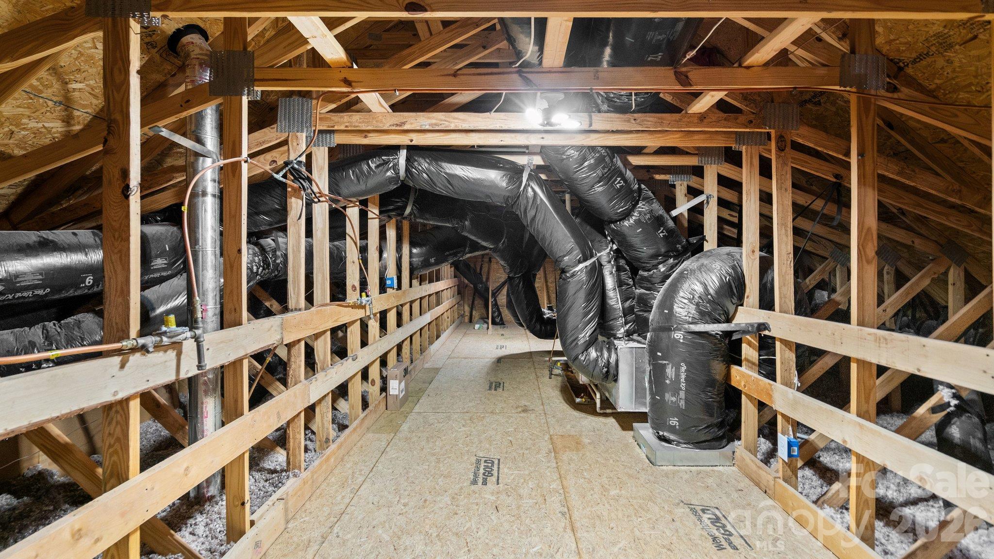 Walk-in attic storage - 2050 Laney Pond Road, Matthews