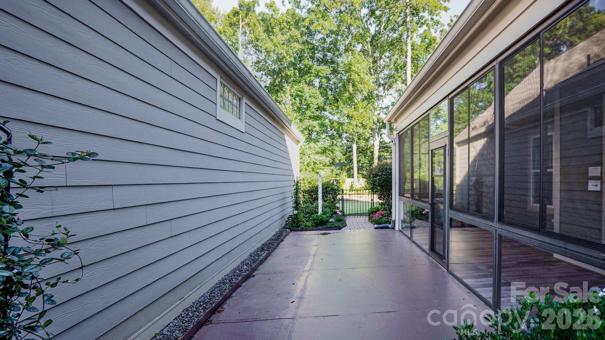 Patio area perfect for outdoor entertaining - 2050 Laney Pond Road, Matthews