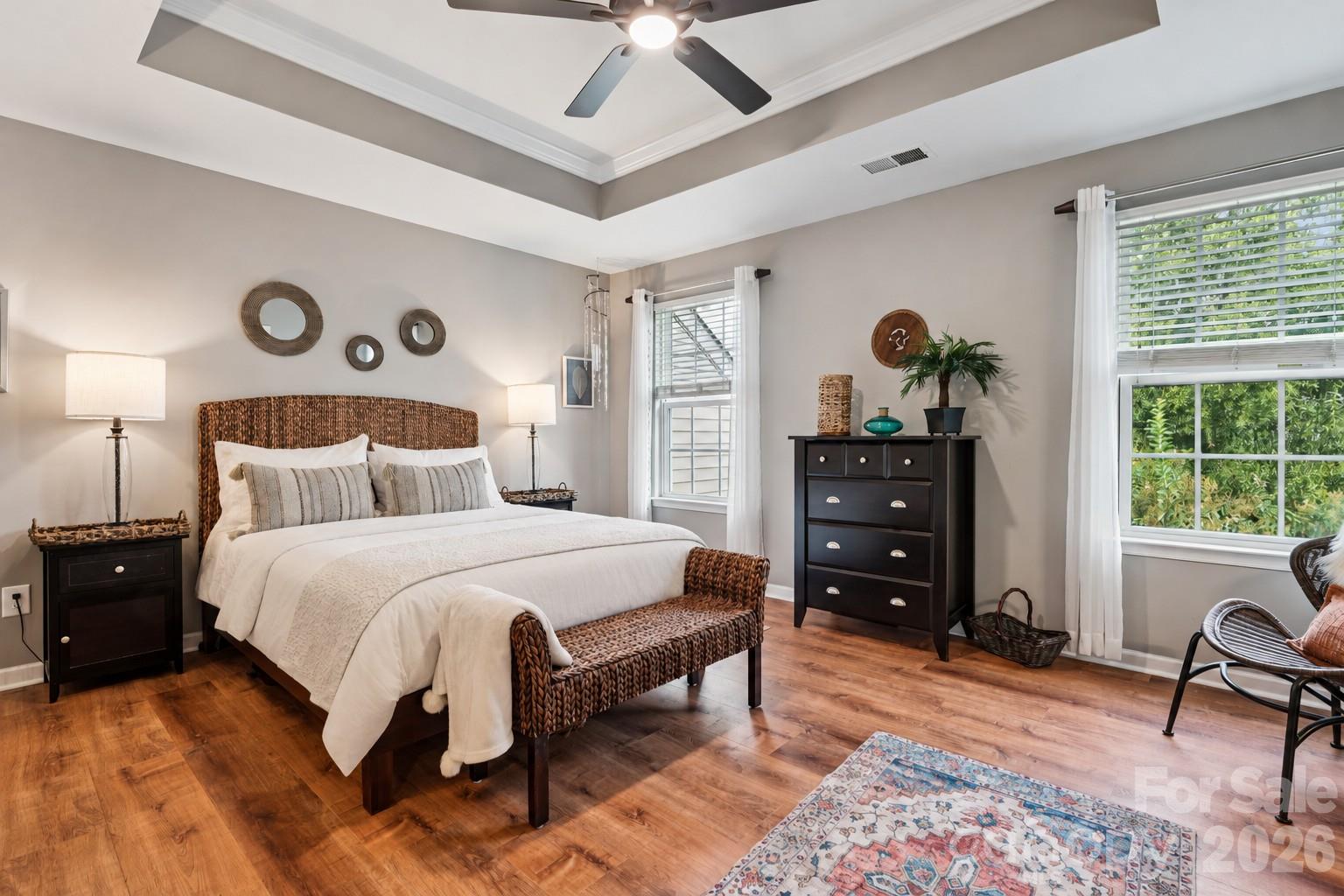 Primary suite bedroom - 9506 Birkwood Court, Charlotte