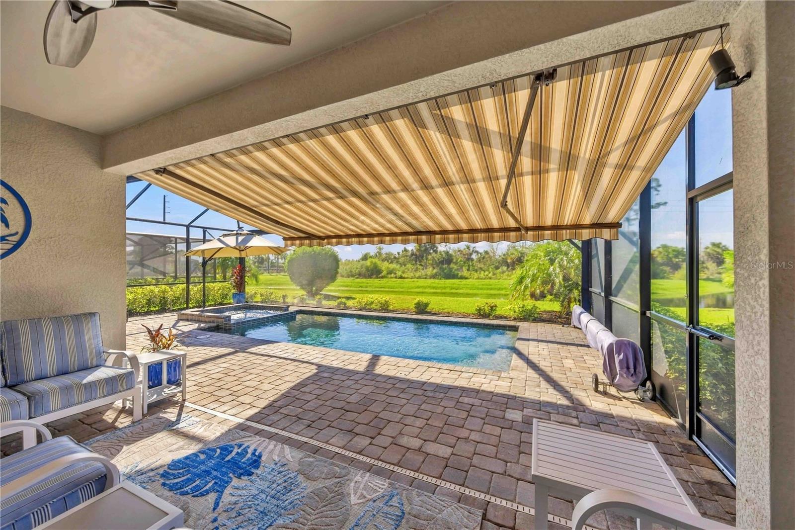 Custom awning - 15945 HONEY SUCKLE ST, PORT CHARLOTTE
