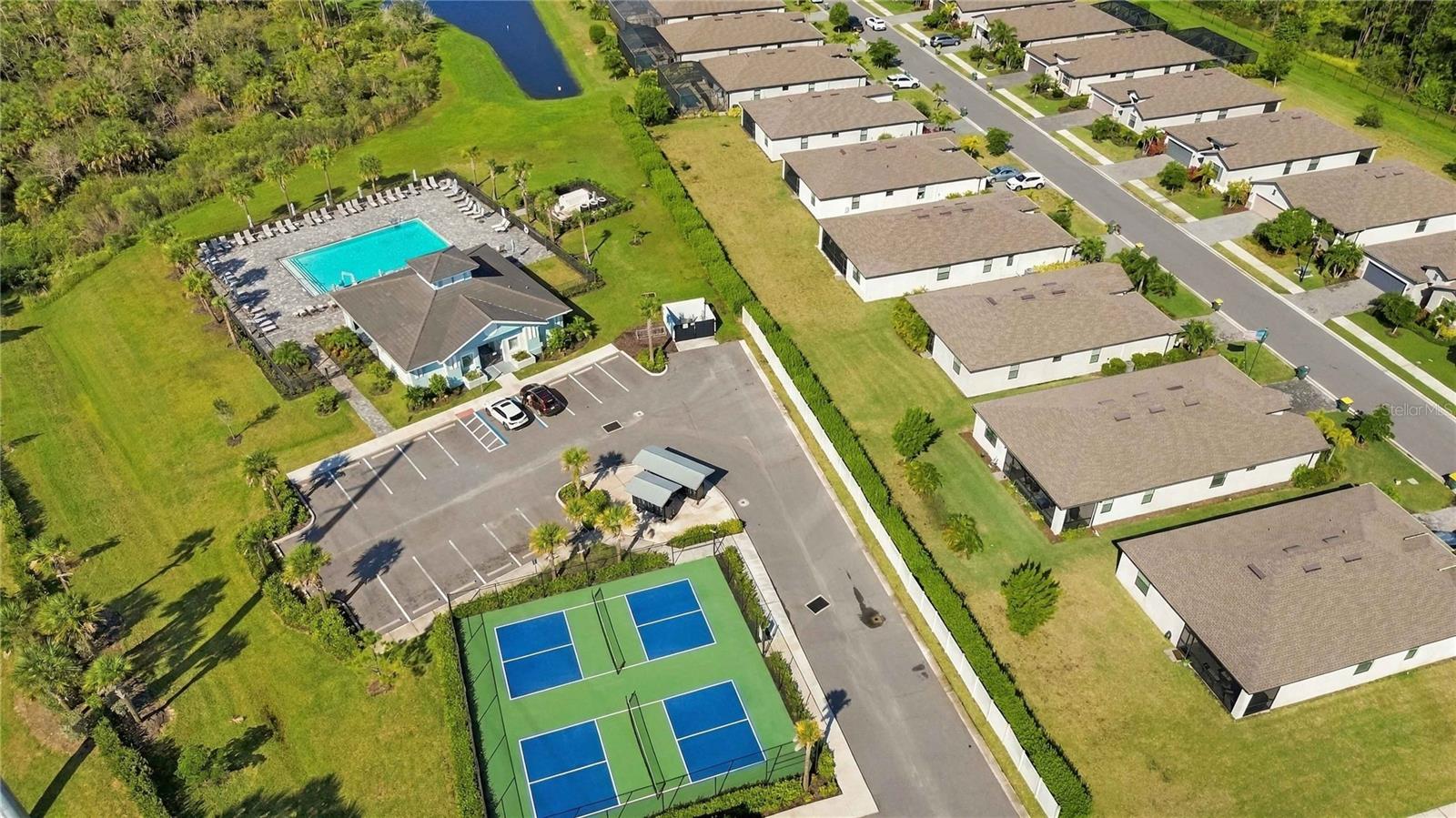 Gated community includes heated pool, pickleball, fitness center, cable tv and internet included. - 15945 HONEY SUCKLE ST, PORT CHARLOTTE