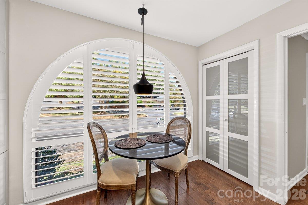 Breakfast nook - 5807 Sharon Road, Charlotte
