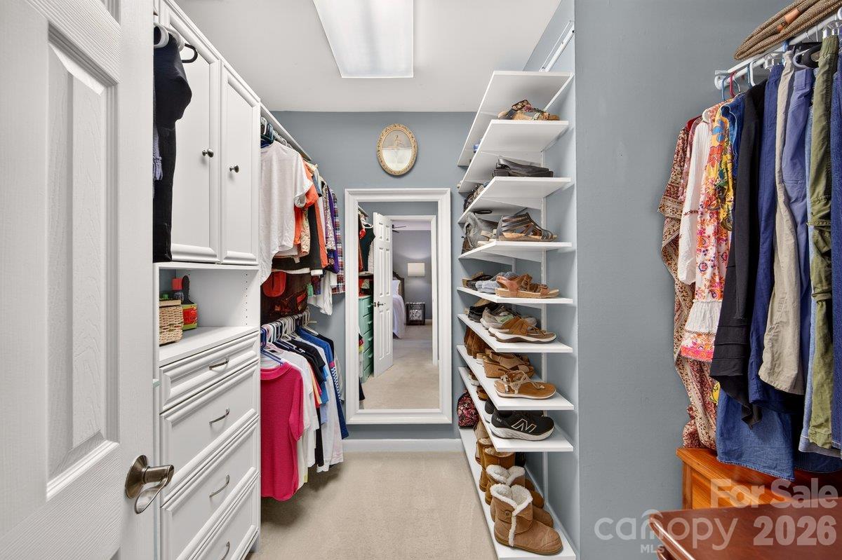 Walk-in Closet - 5807 Sharon Road, Charlotte