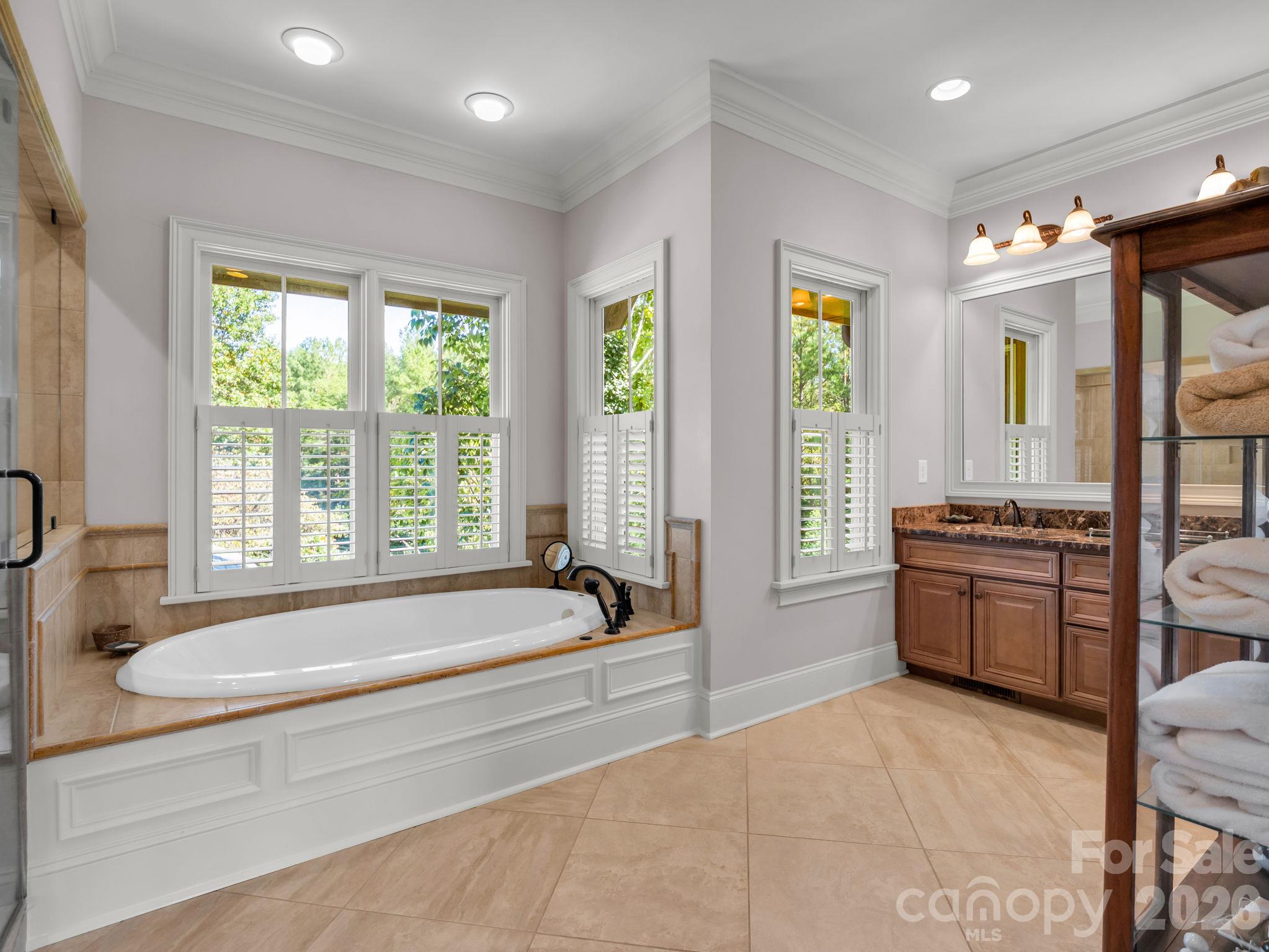 Primary bath - 140 Blazing Star Lane, Mill Spring