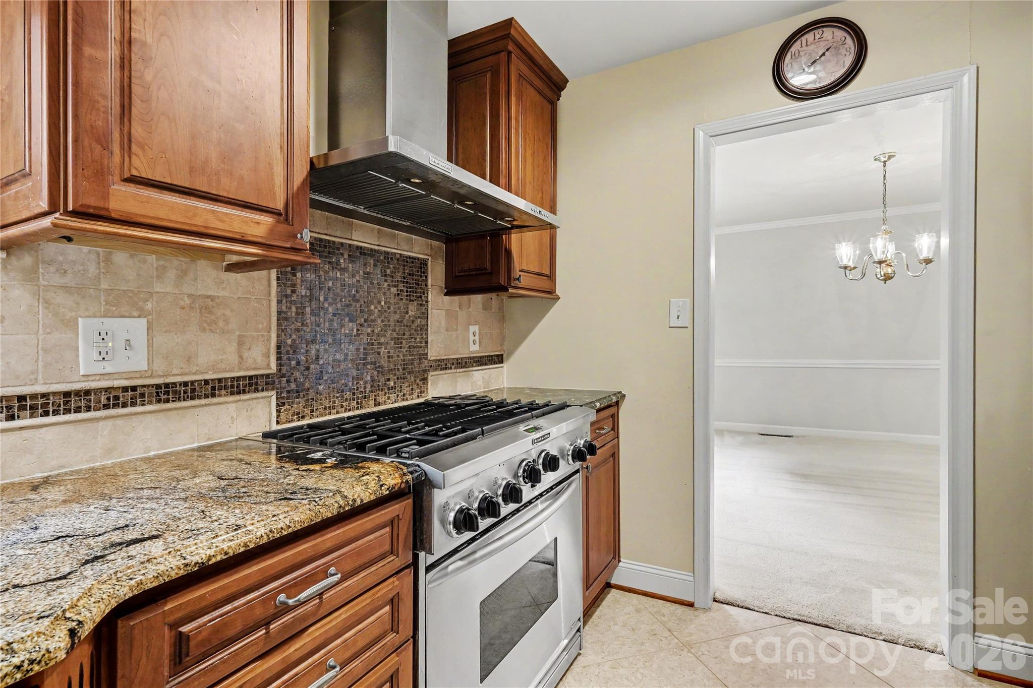 Kitchen - 7615 Quail Hill Road, Charlotte