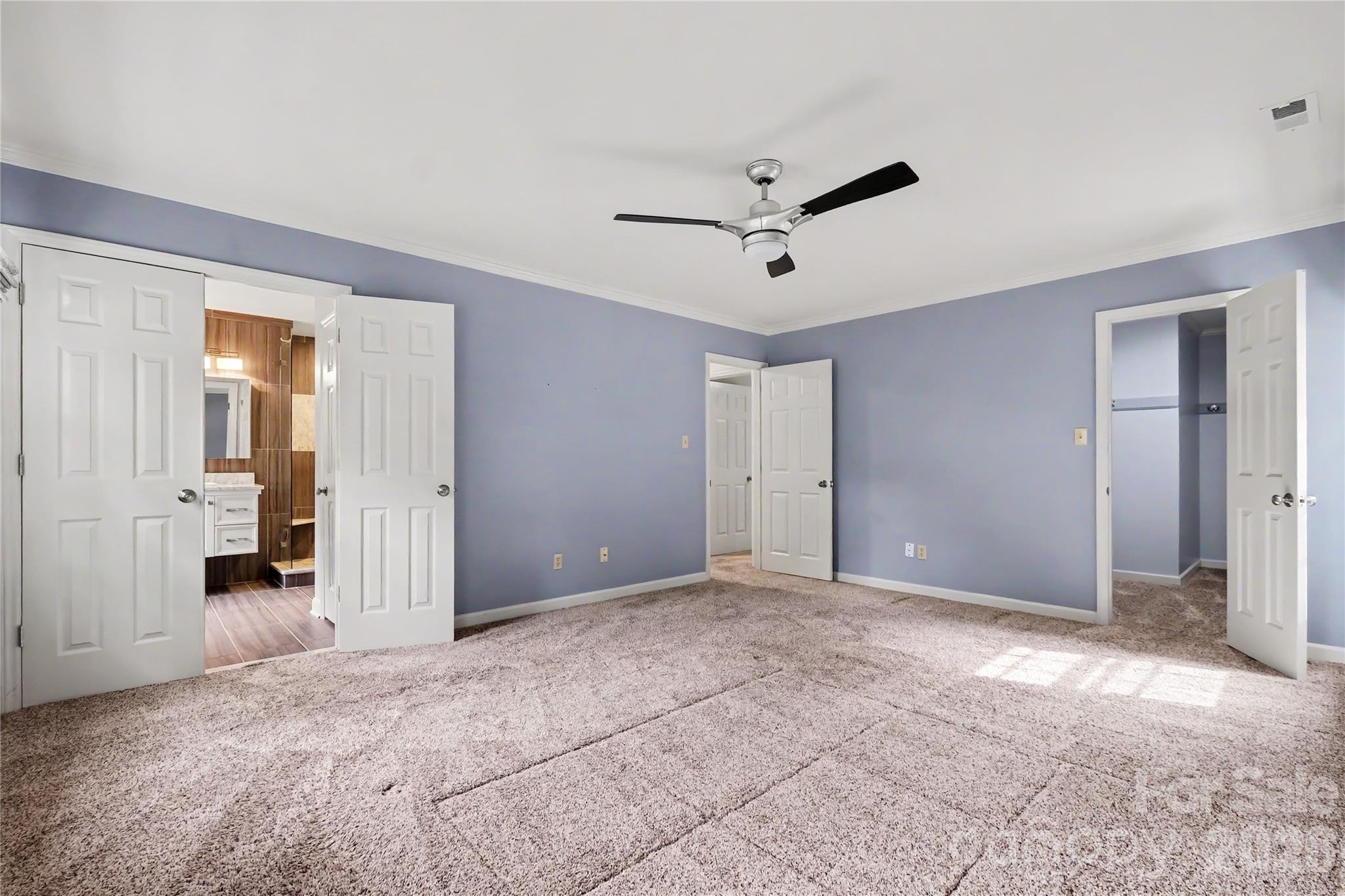 Primary Bedroom - 7615 Quail Hill Road, Charlotte