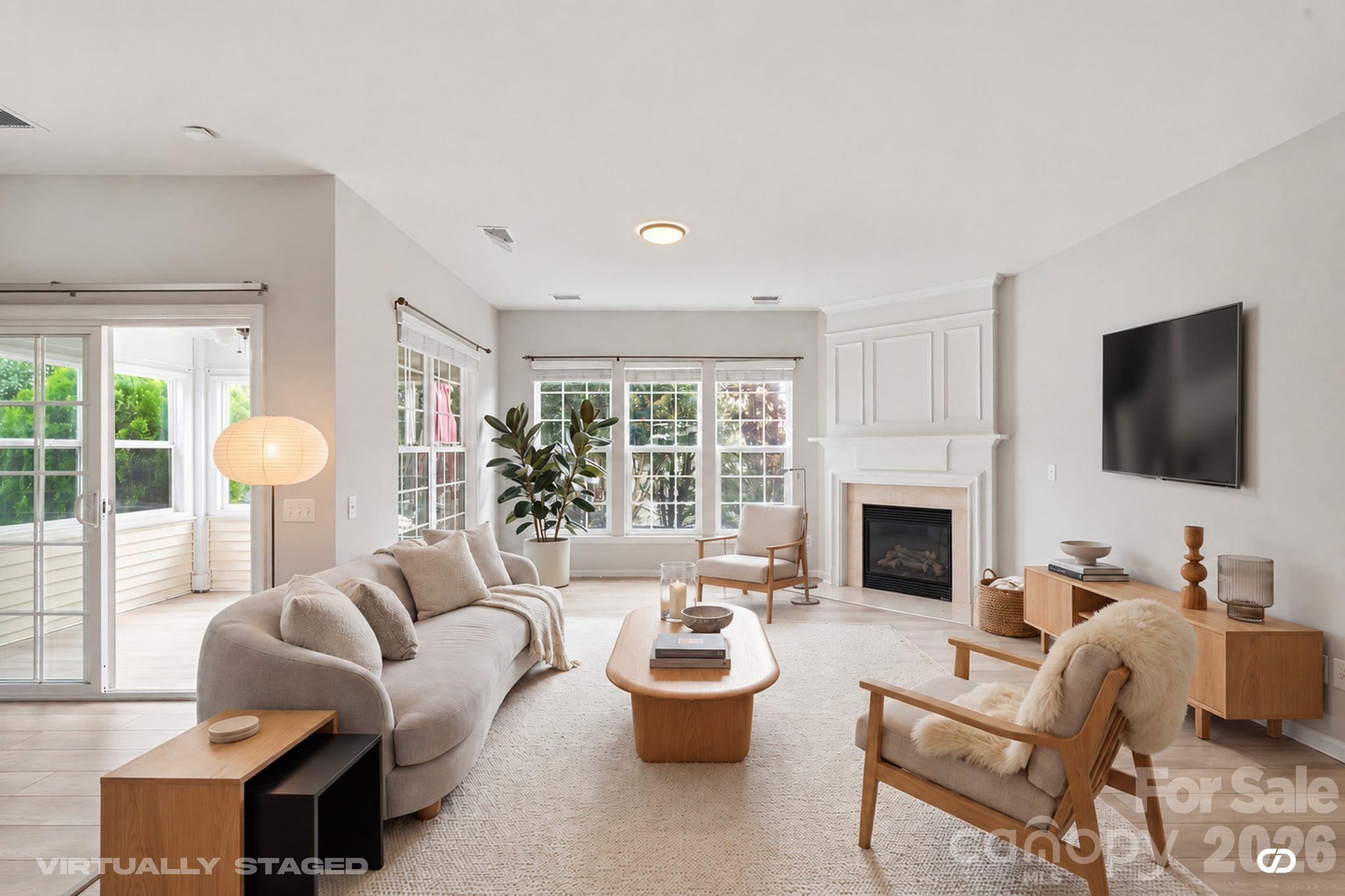 Virtually Staged - 12409 Bobhouse Drive, Charlotte