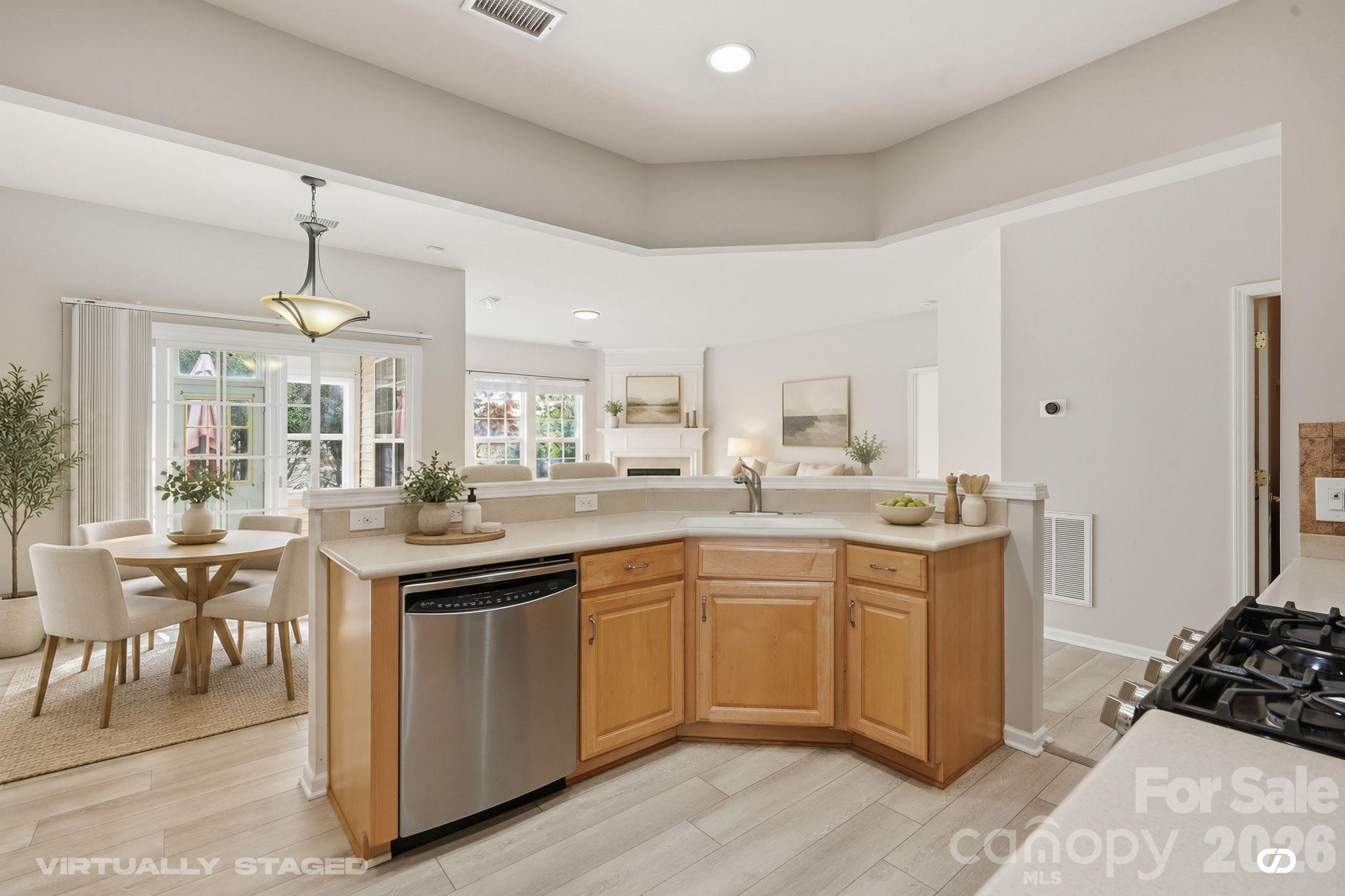 Virtually Staged - 12409 Bobhouse Drive, Charlotte