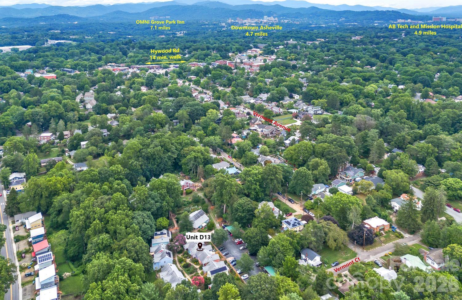 Single Family Residence at 43 Vermont Court, Asheville, photo 45 of 47