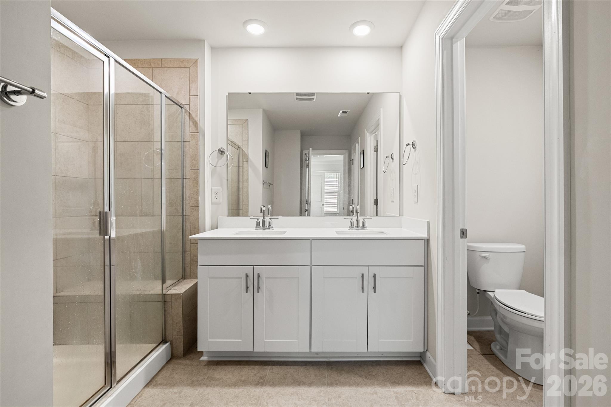 Primary Bathroom - 333 Hyssop Court, Fort Mill