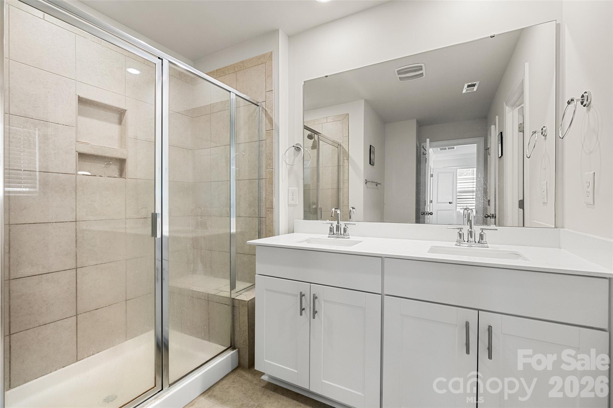 Primary Bathroom - 333 Hyssop Court, Fort Mill