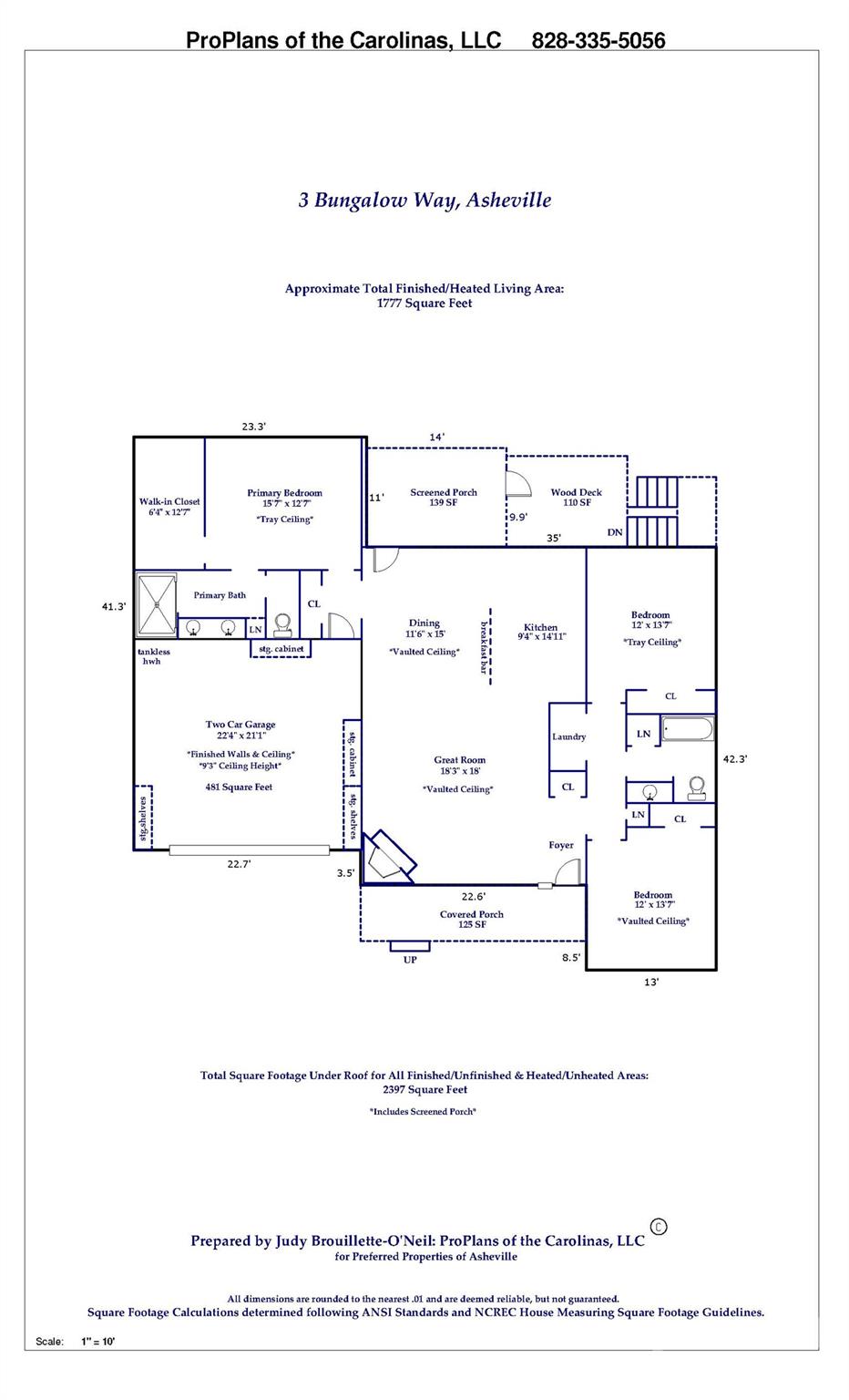 Single Family Residence at 3 Bungalow Way, Asheville, photo 6 of 47