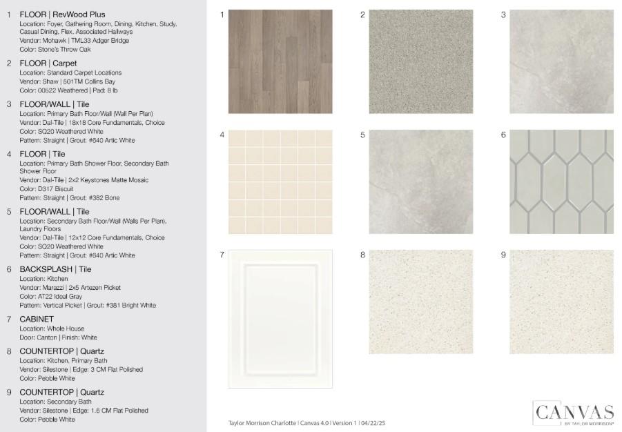 509 Silver Spur Alley design selections! This home is currently under construction and selections are subject to change. - 509 Silver Spur Alley, Indian Trail