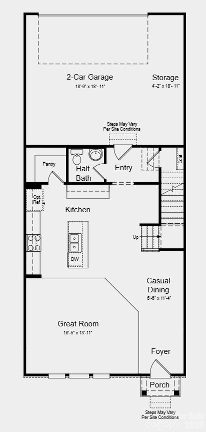 Additional Highlights include: Tray ceiling package at primary suite and laminate flooring extended to great room. - 507 Silver Spur Alley, Indian Trail