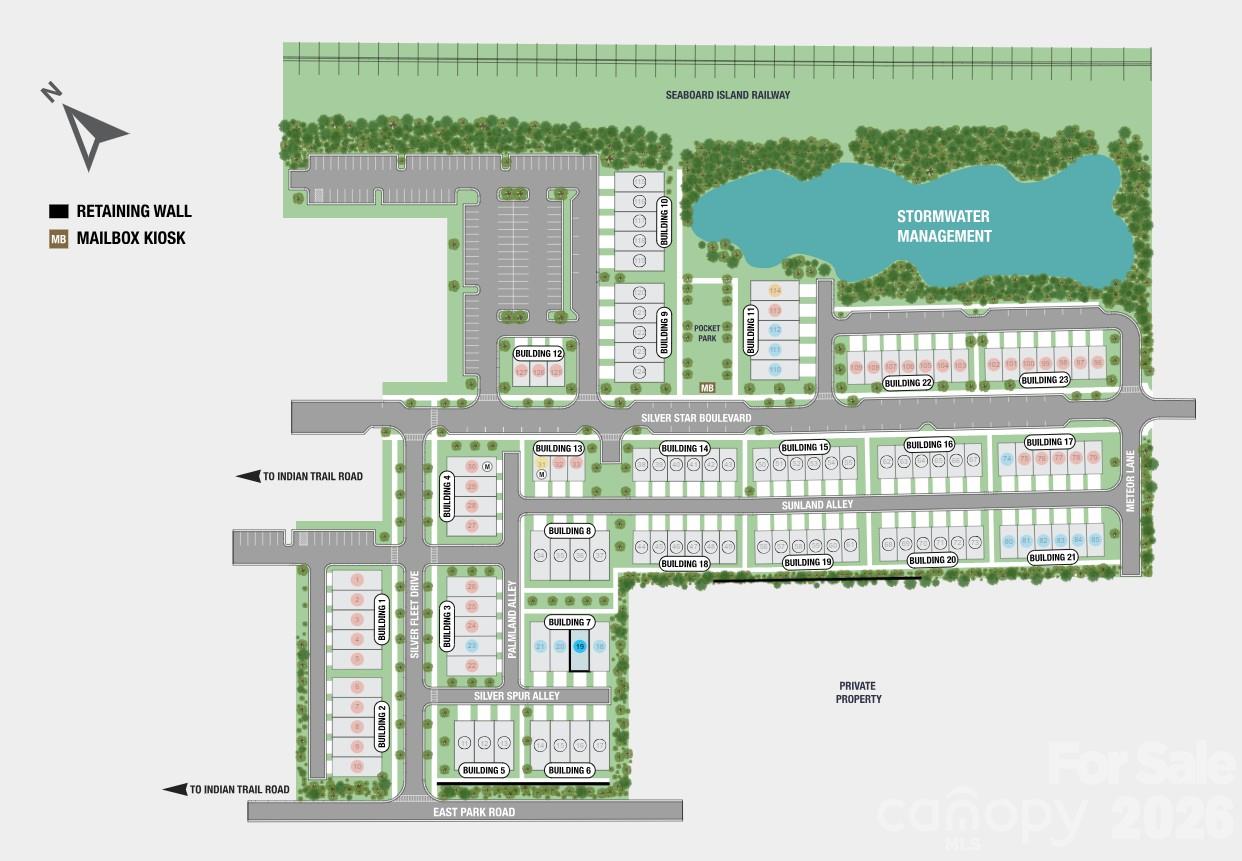 507 Silver Spur Alley Sitemap - 507 Silver Spur Alley, Indian Trail