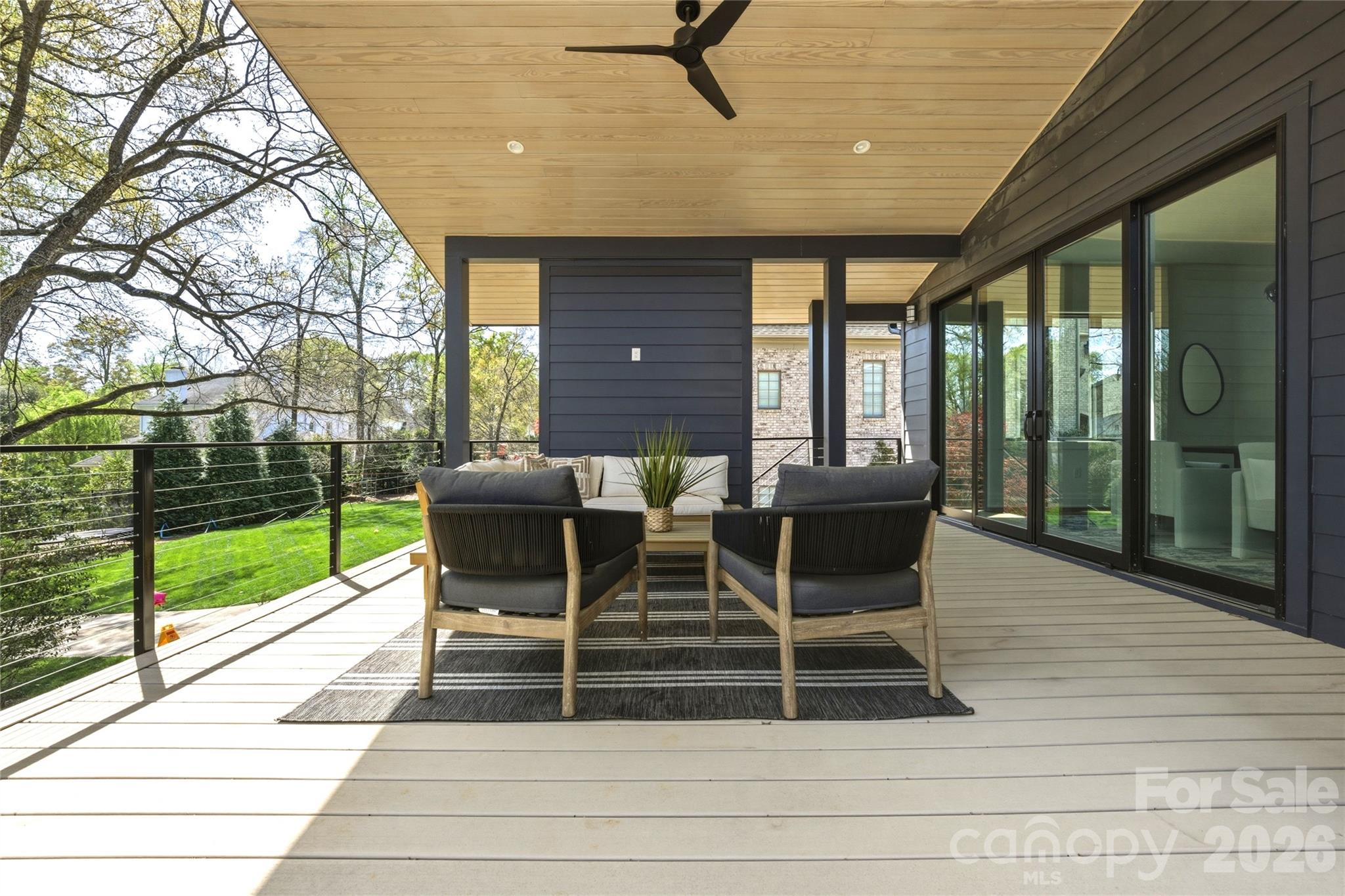 Rear Deck - 1423 S Wendover Road, Charlotte