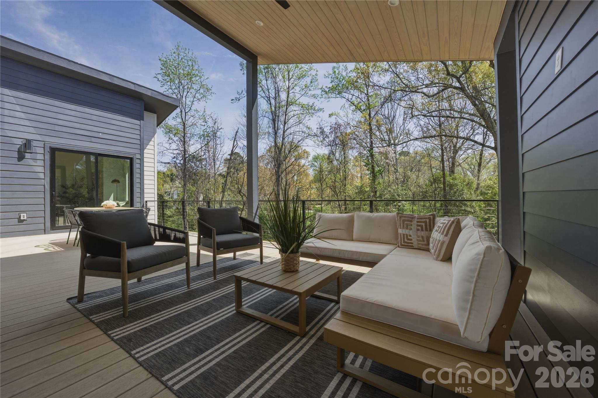 Rear Deck - 1423 S Wendover Road, Charlotte