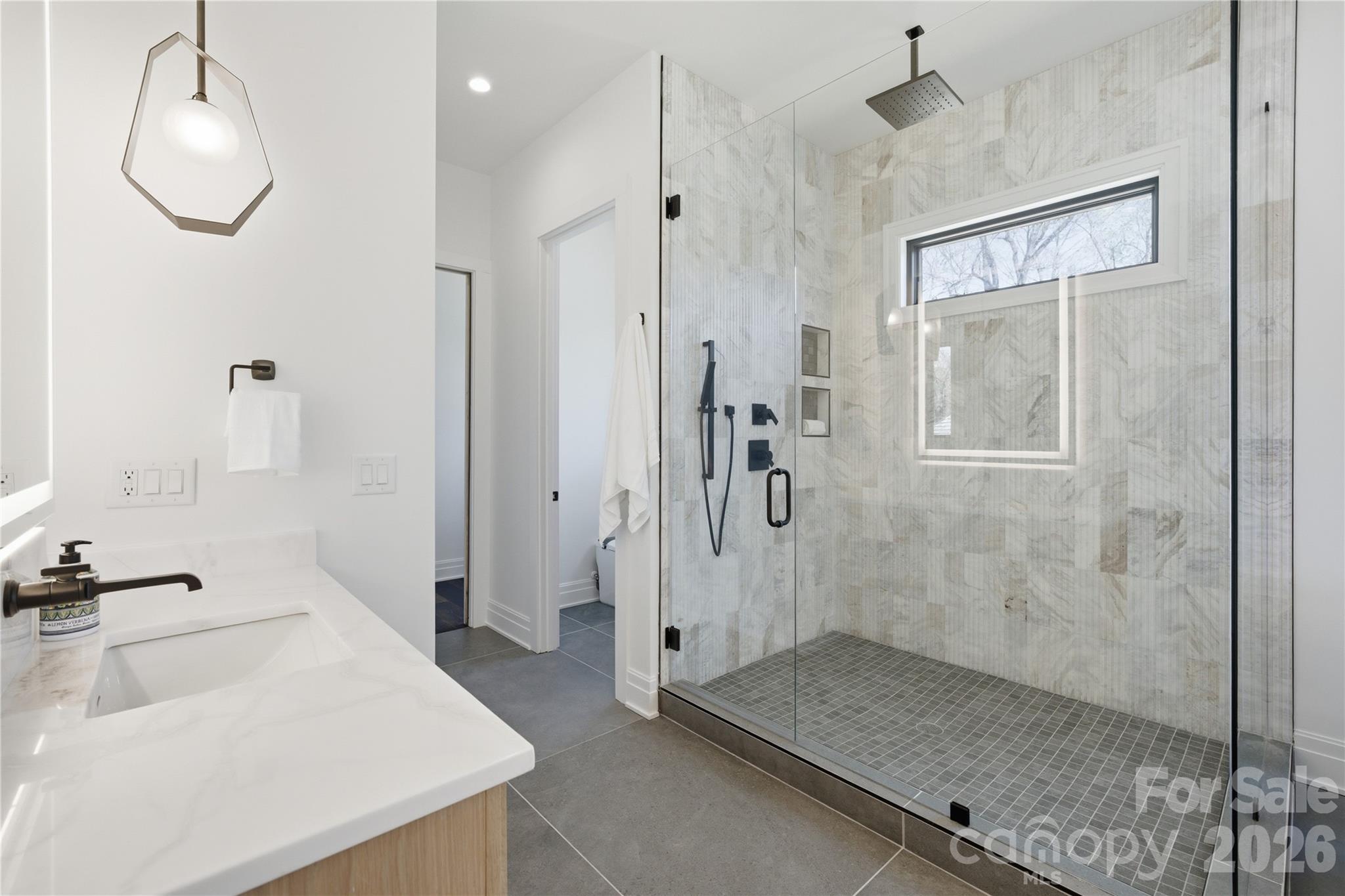 Primary Bathroom - 1423 S Wendover Road, Charlotte