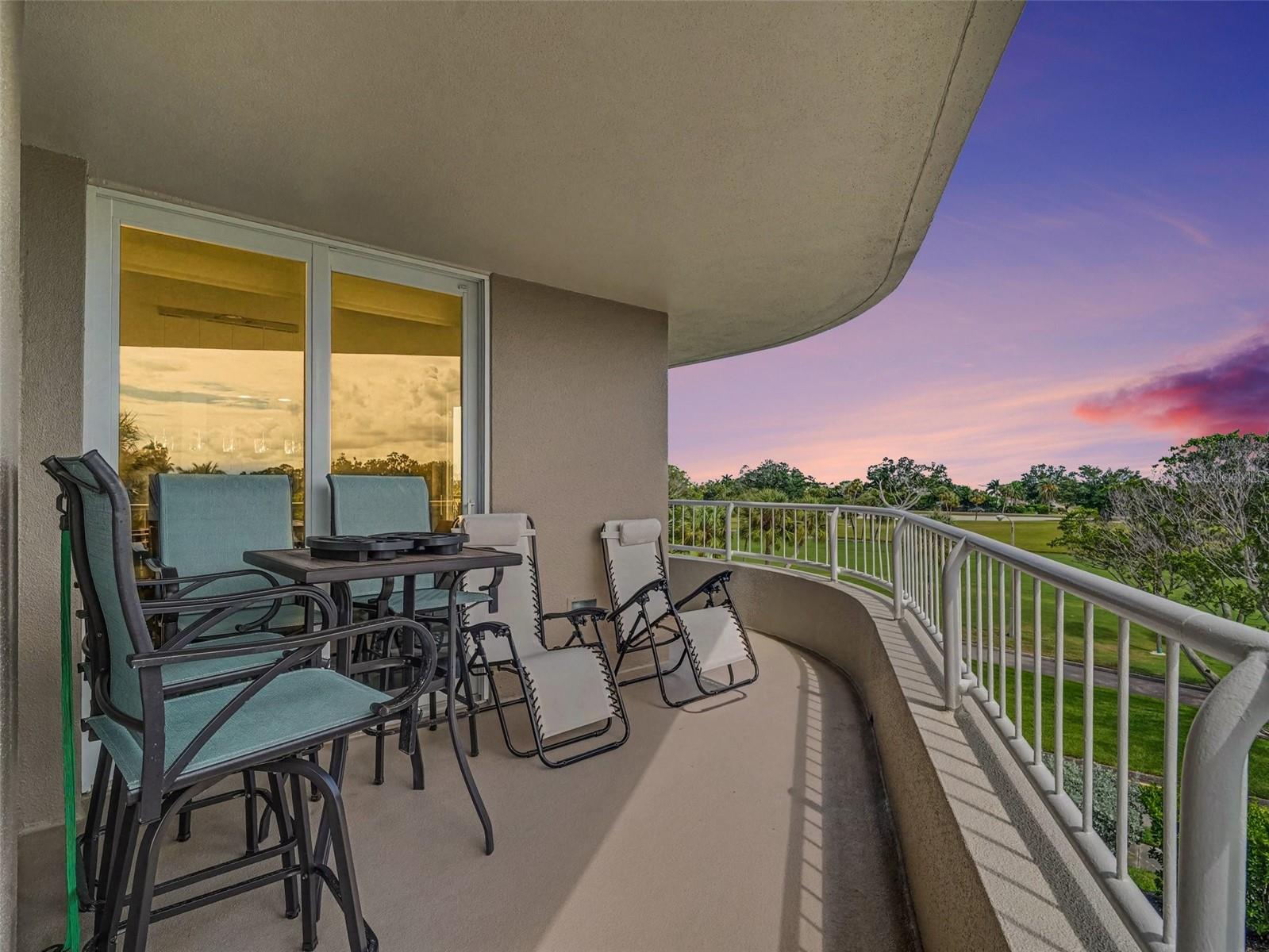 Balcony offers Golf Course, city and partial Gulf Views - 775 LONGBOAT CLUB RD #304, LONGBOAT KEY