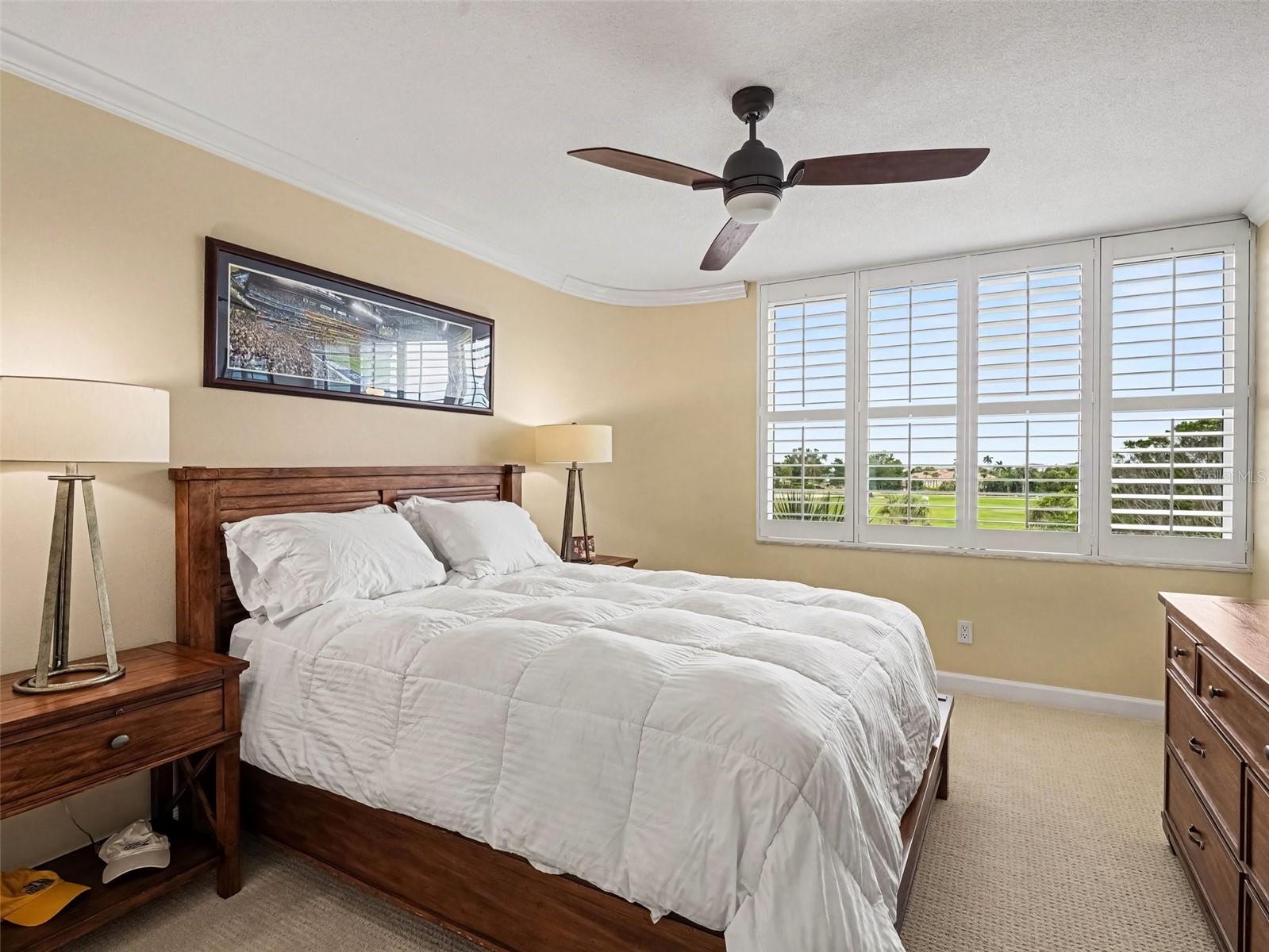 Bedroom 2 with Golf Course View - 775 LONGBOAT CLUB RD #304, LONGBOAT KEY