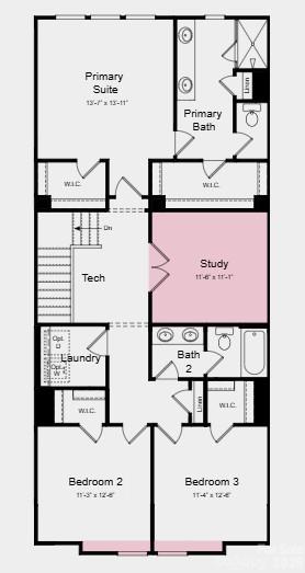 Additional Highlights Include: Laminate flooring extension at great room and tray ceiling at primary suite. - 505 Silver Spur Alley, Indian Trail