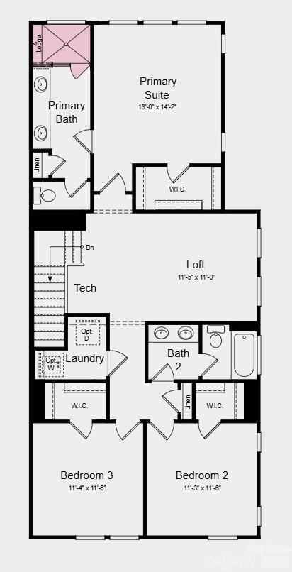 Additional Highlights Include: primary shower with a tiled shower pan and ledge. - 503 Silver Spur Alley, Indian Trail